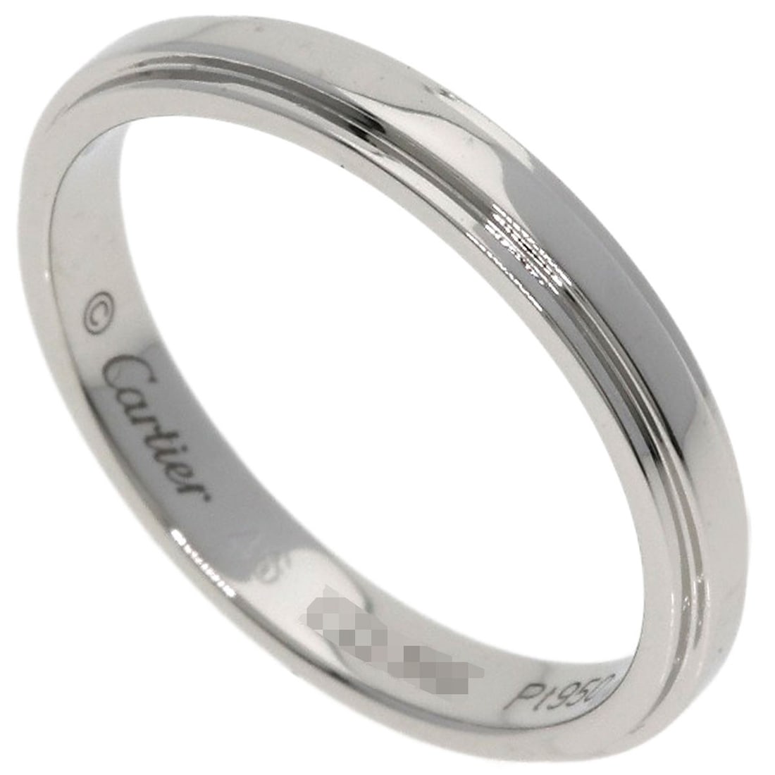 Ring Platinum Pt950 Strict Rules Use Only: Ring Platinum Pt950 Strict Rules Use Only Strictly speaking, this platinum ring boasts a sleek silver finish and PT950 metal construction. Notable for its understated style, it features no main stone