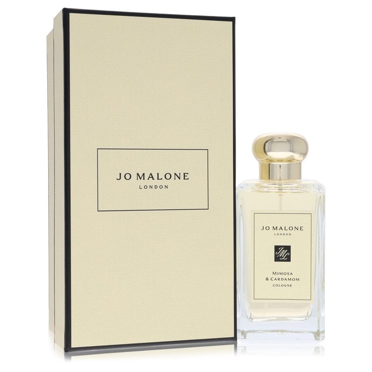 Jo Malone Mimosa & Cardamom Perfume By Jo Malone Eau De Cologne Spray: Jo Malone Mimosa & Cardamom Perfume By Jo Malone Eau De Cologne Spray 3.4 oz Eau De Cologne Spray in Jo Malone's Mimosa & Cardamom Perfume, a fragrance for women with a blend of citrus and spices. Thi