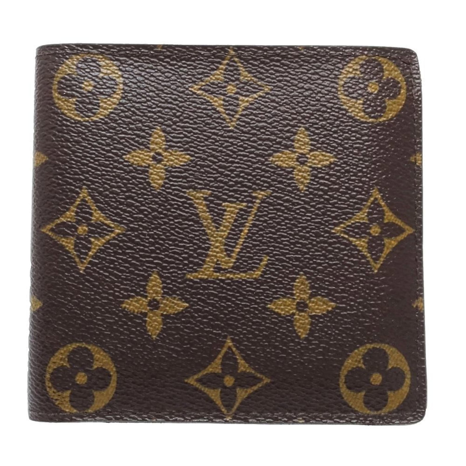 Louis Vuitton Wallet (Bi-Fold) Canvas: Louis Vuitton Wallet (Bi-Fold) Canvas Brown Louis Vuitton Bi-Fold Canvas Wallet with Traces of Usage. This used bi-fold wallet features canvas material and has visible scratches and dirt, indicating s