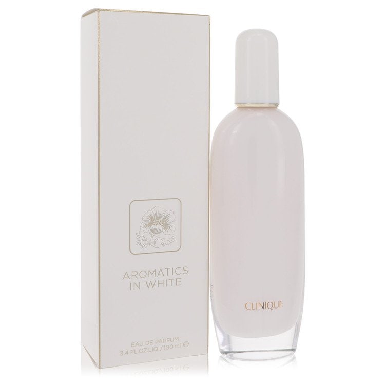 Aromatics In White Perfume By Clinique Eau De Parfum Spray: Aromatics In White Perfume By Clinique Eau De Parfum Spray Aromatics in White by Clinique Eau De Parfum Spray is a women's fragrance available in a 3.4 oz size. This eau de parfum spray features the A