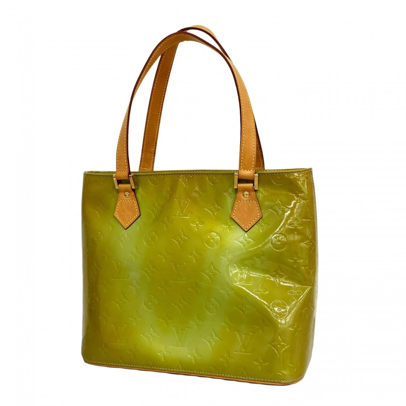 Louis Vuitton Tote Bag: Louis Vuitton Tote Bag Baby blue Louis Vuitton tote bag with a classic design. Measuring 25cm x 29cm x 15cm, this used tote has traces of usage and minor scratches/dirt, giving it a worn-in look. Avai