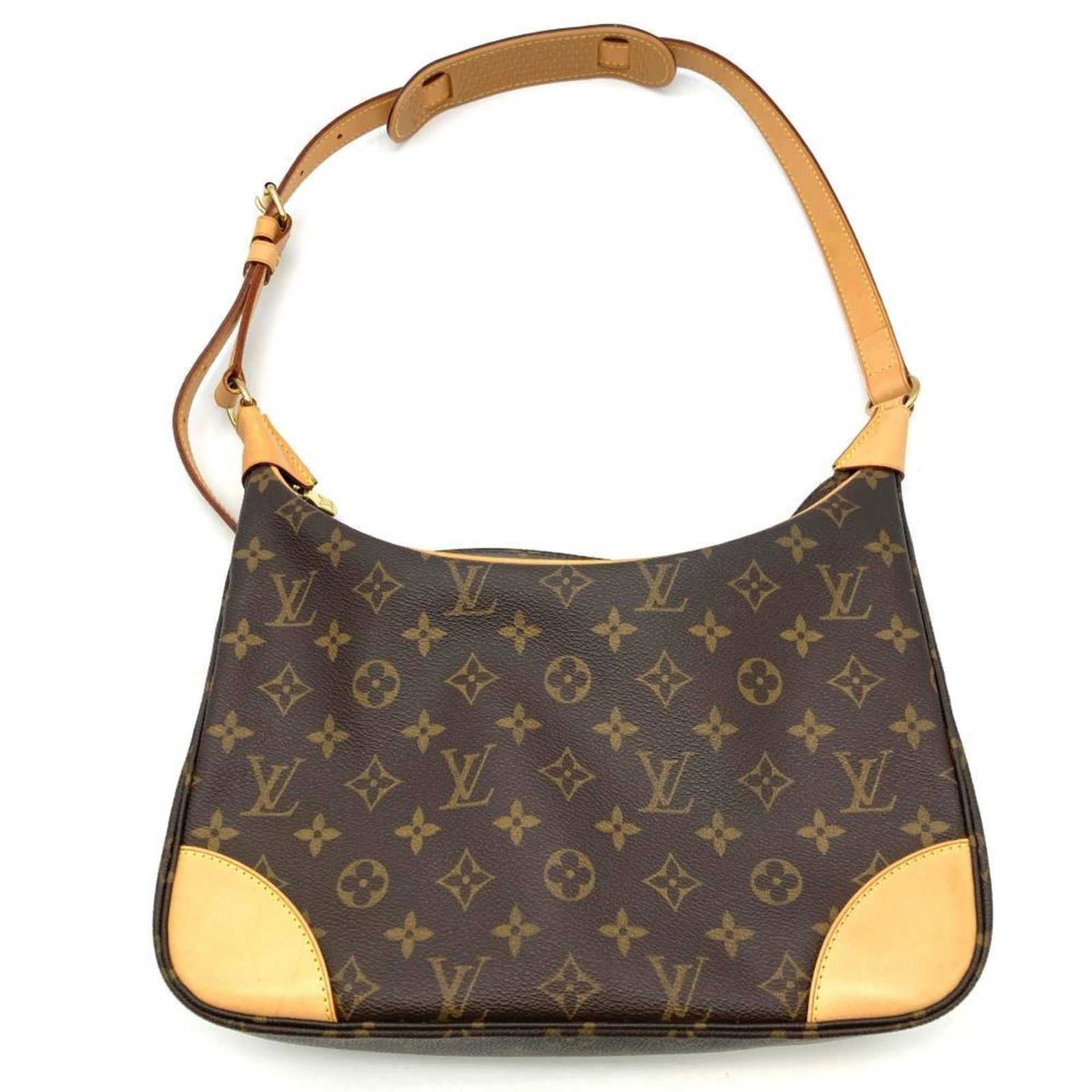 Louis Vuitton Shoulder Bag Monogram: Louis Vuitton Shoulder Bag Monogram This Louis Vuitton Shoulder Bag features the iconic monogram pattern in brown. With its classic design and timeless style, this bag has been well-loved and shows si