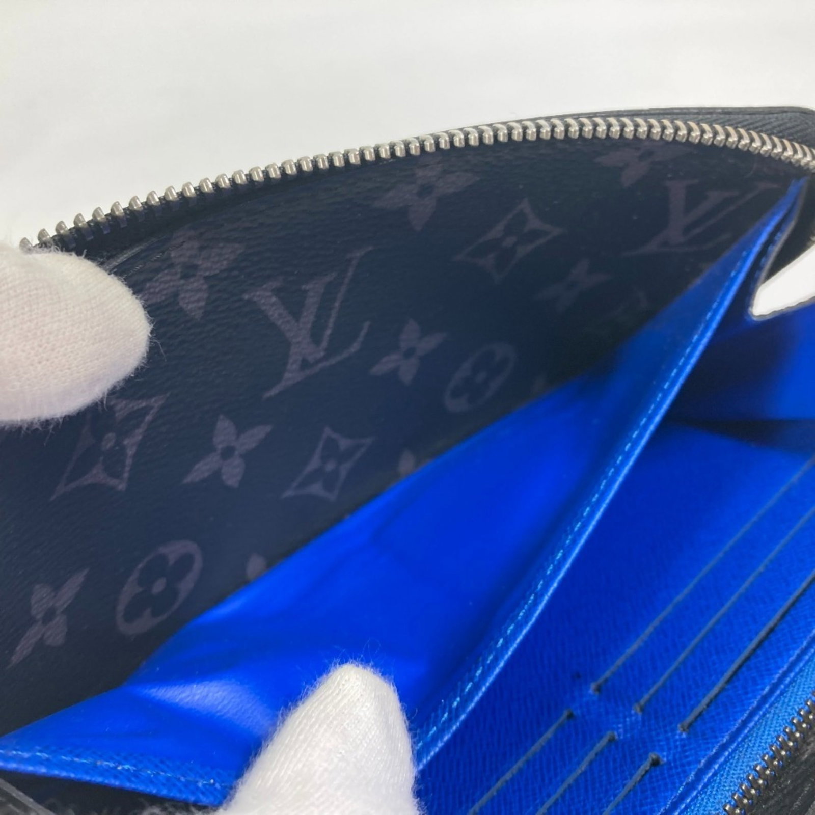 Louis Vuitton Long Wallet (Bi-Fold) Monogram Eclipse - 15
