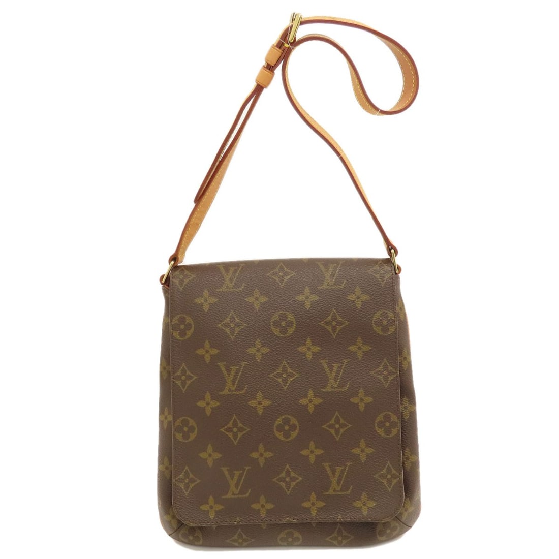 Monogram Shoulder Bag Short Salsa Musette Monogram Louis Vuitton M51258: Monogram Shoulder Bag Short Salsa Musette Monogram Louis Vuitton M51258 Monogram canvas exterior adds a touch of timeless elegance to this iconic shoulder bag, featuring the unmistakable Louis Vuitton