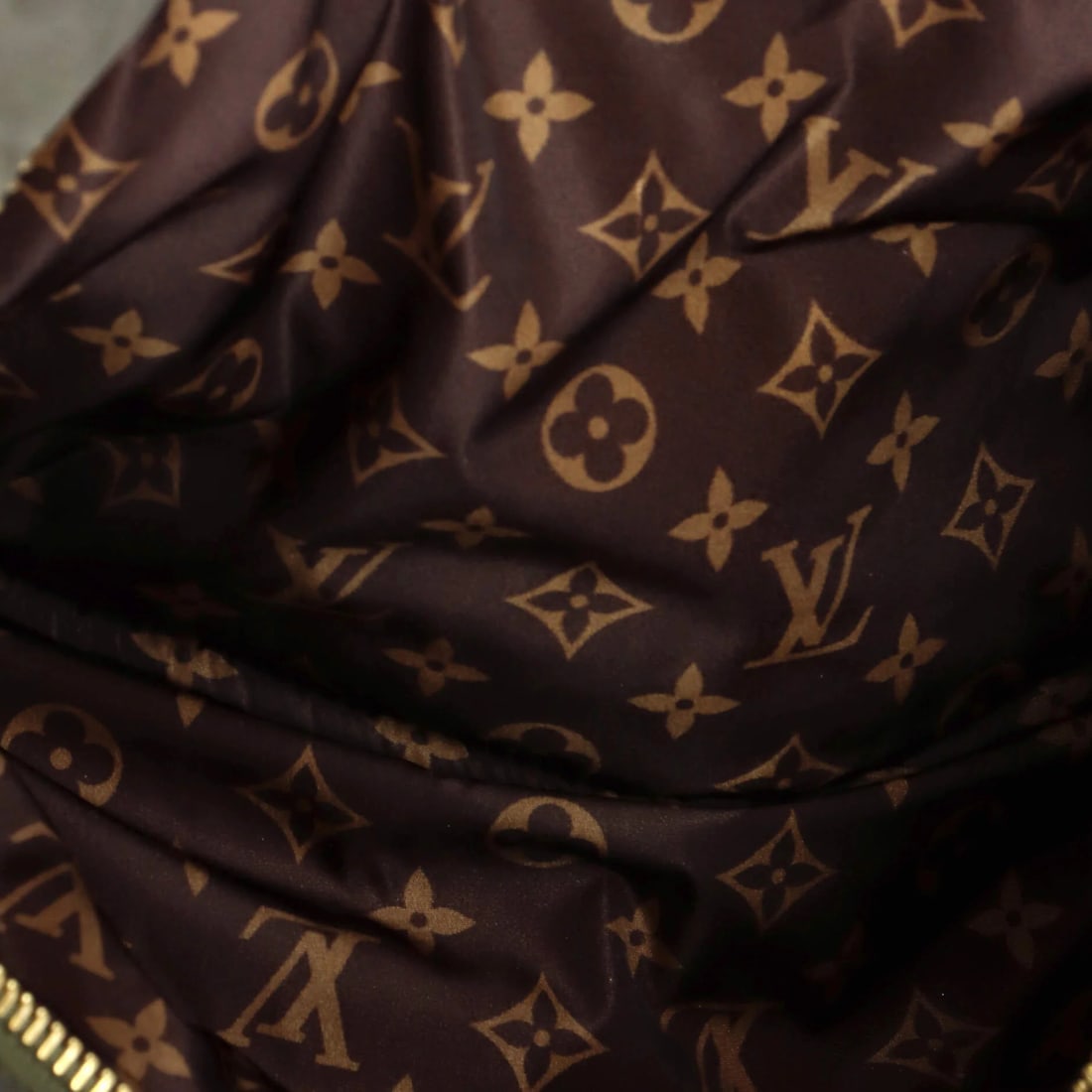 Monogram Quilted Luxe Nylon Pouch - 6