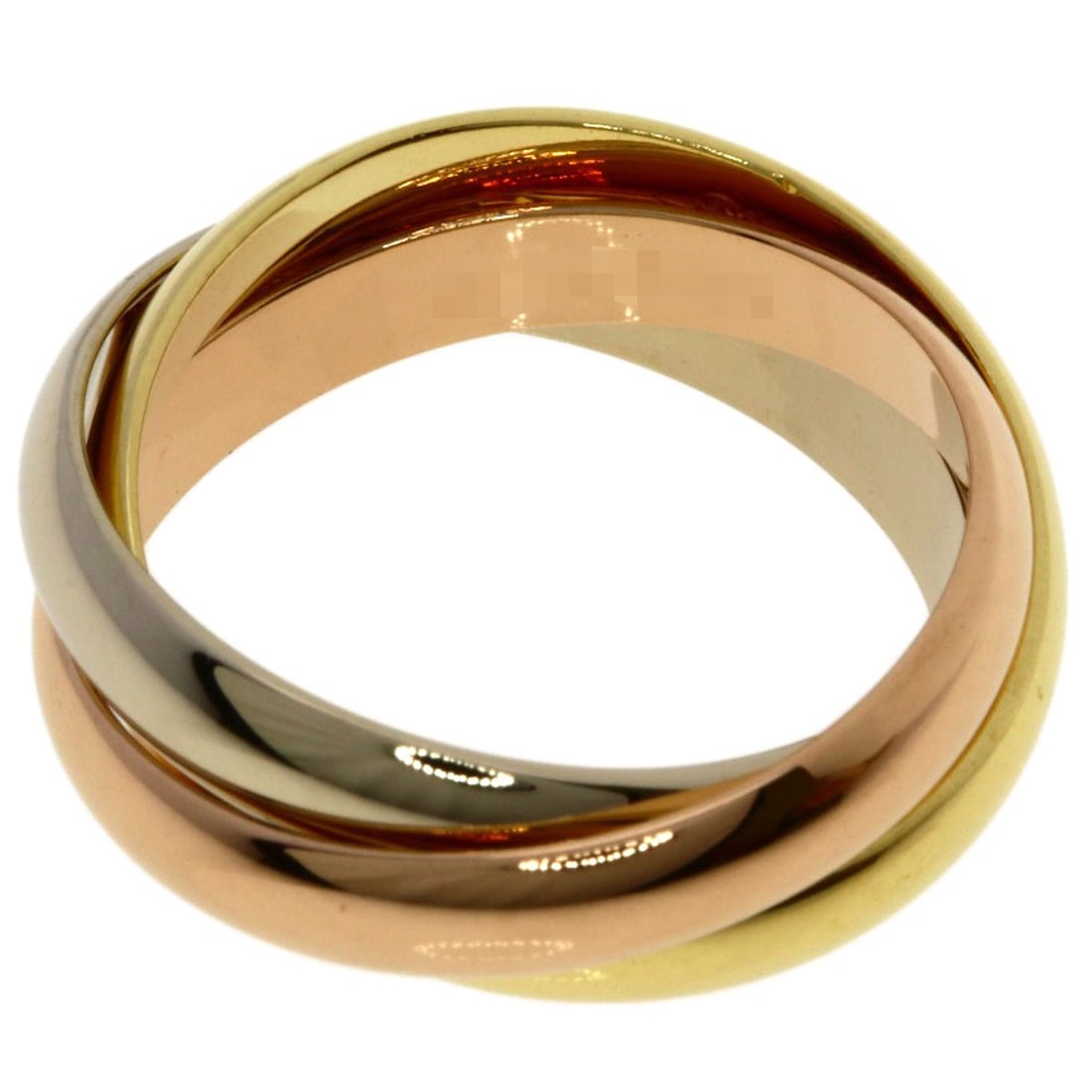 K18 Trinity Gold Ring #53 - 4