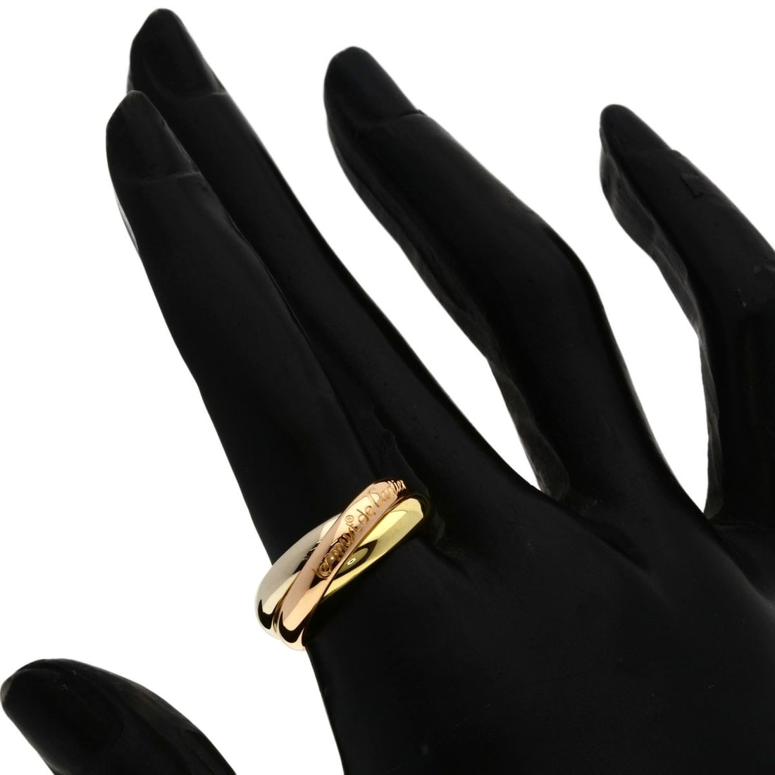 K18 Trinity Gold Ring #53 - 5