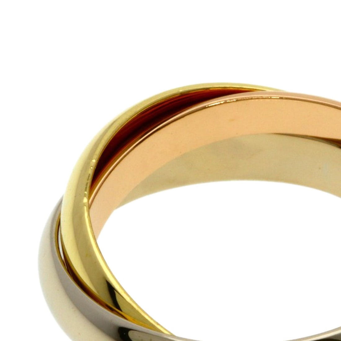 K18 Trinity Gold Ring #53 - 7