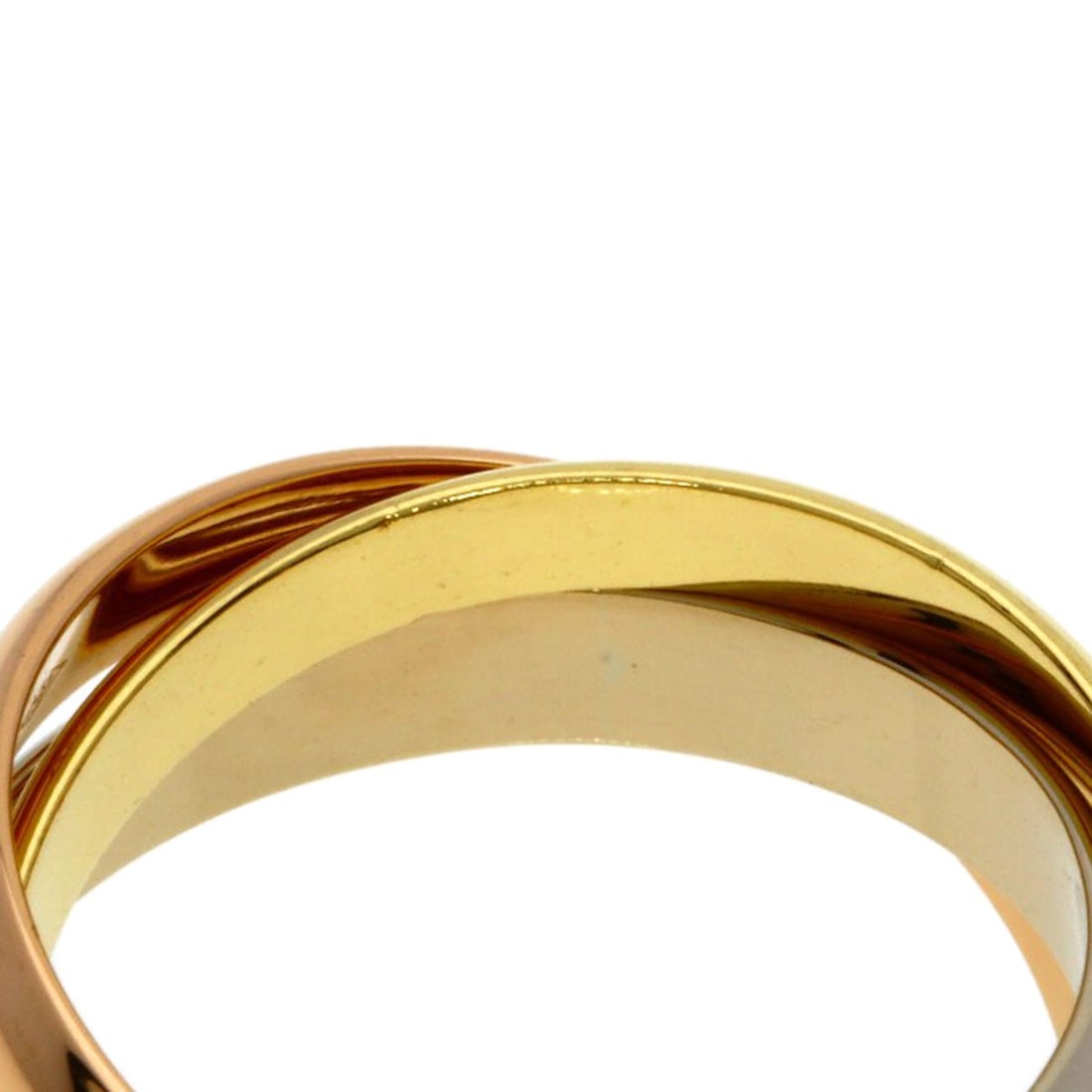 K18 Trinity Gold Ring #53 - 8
