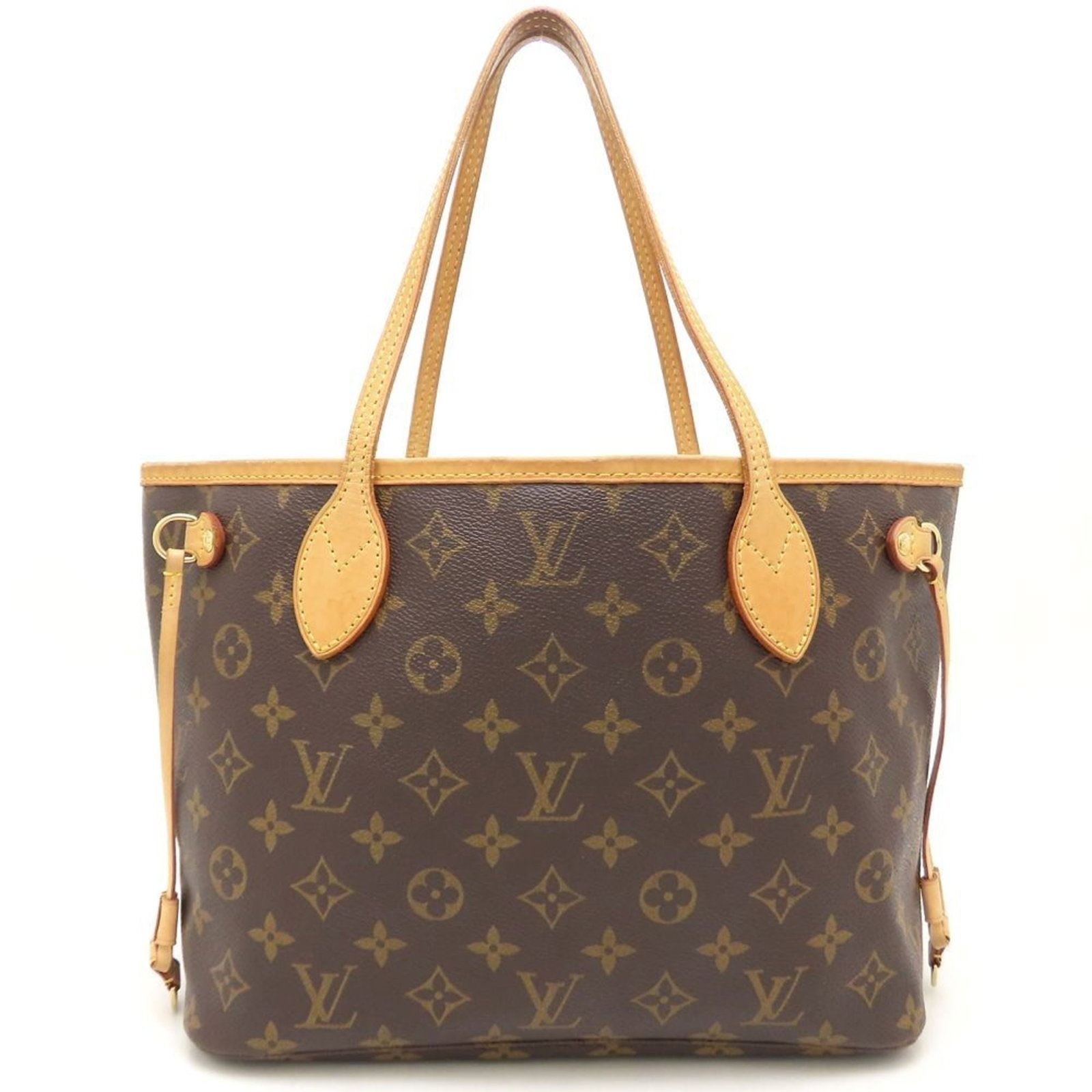Louis Vuitton Tote Bag Monogram: Louis Vuitton Tote Bag Monogram Brown Monogram Louis Vuitton Tote Bag with Hook Closure. This used tote bag features the iconic monogram pattern and has been worn, showing traces of usage and minor da