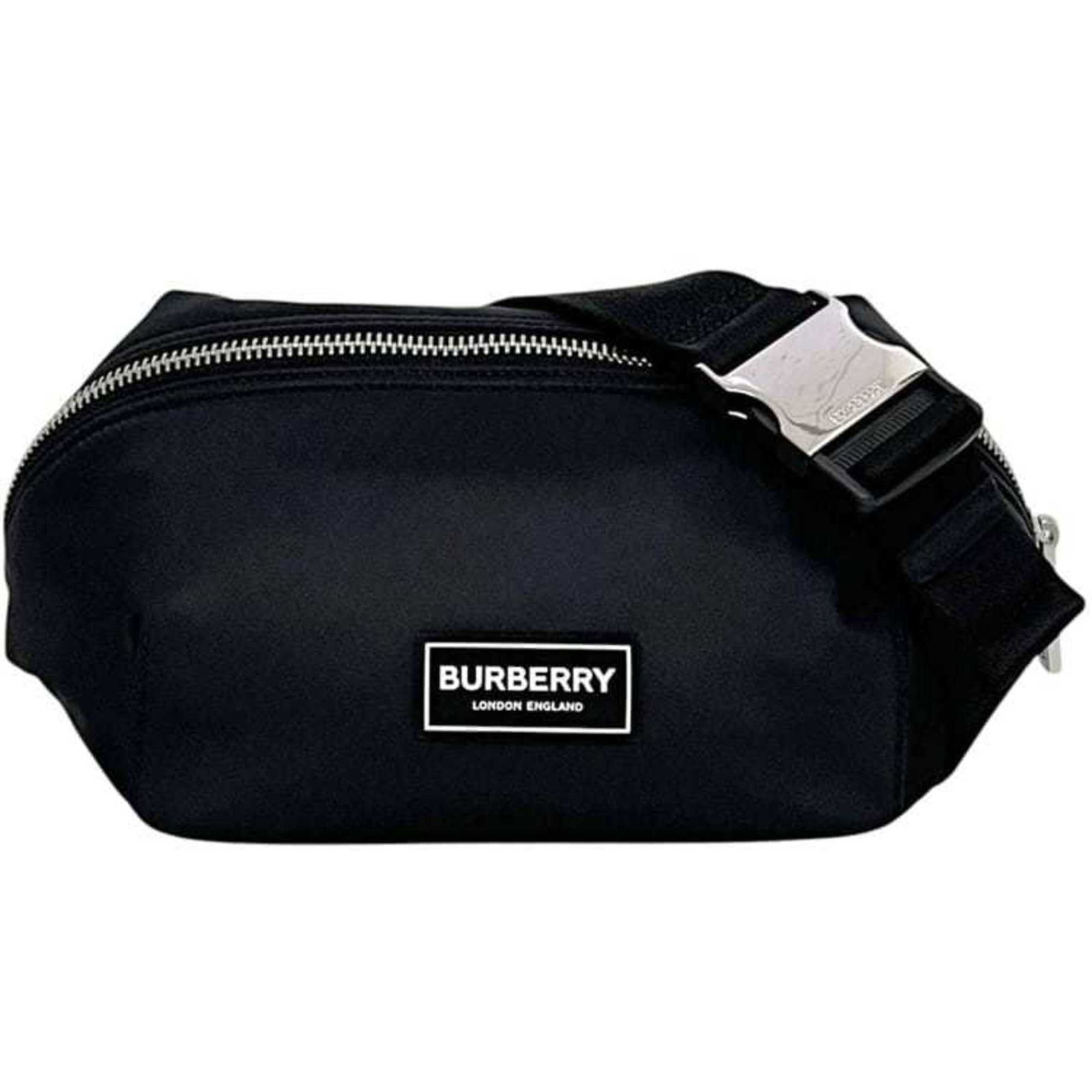Burberry Shoulder Bag Sling Bag Nylon: Burberry Shoulder Bag Sling Bag Nylon Burberry's iconic nylon sling bag offers a sleek and versatile design. With its black color and adjustable strap length (73cm - 128cm), this bag can be easily cus