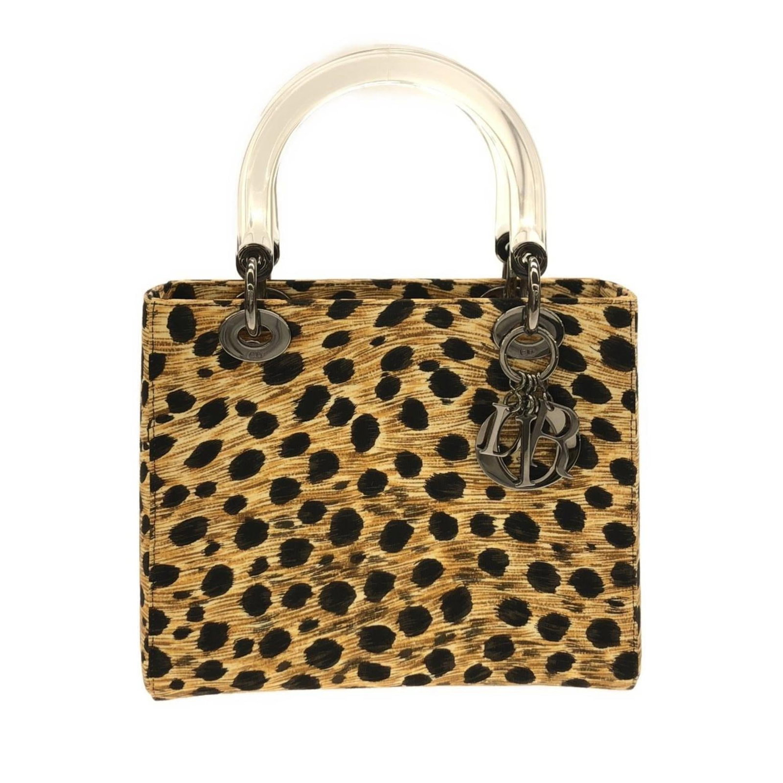 Christian Dior Handbag Canvas: Christian Dior Handbag Canvas The Christian Dior Handbag Canvas is a stylish and versatile accessory with a sleek black canvas exterior and silver hardware accents. Measuring 19cm x 23.5cm x 11.5cm, t