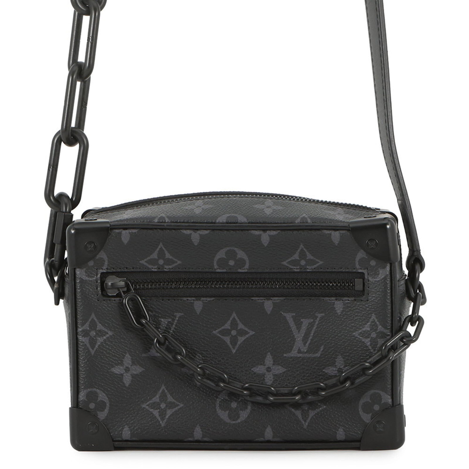 Louis Vuitton Handbag Shoulder Bag Monogram Eclipse: Louis Vuitton Handbag Shoulder Bag Monogram Eclipse The Louis Vuitton Handbag Shoulder Bag Monogram Eclipse boasts sleek black design with iconic monogram pattern. Weighing in at 520g and measuring 12