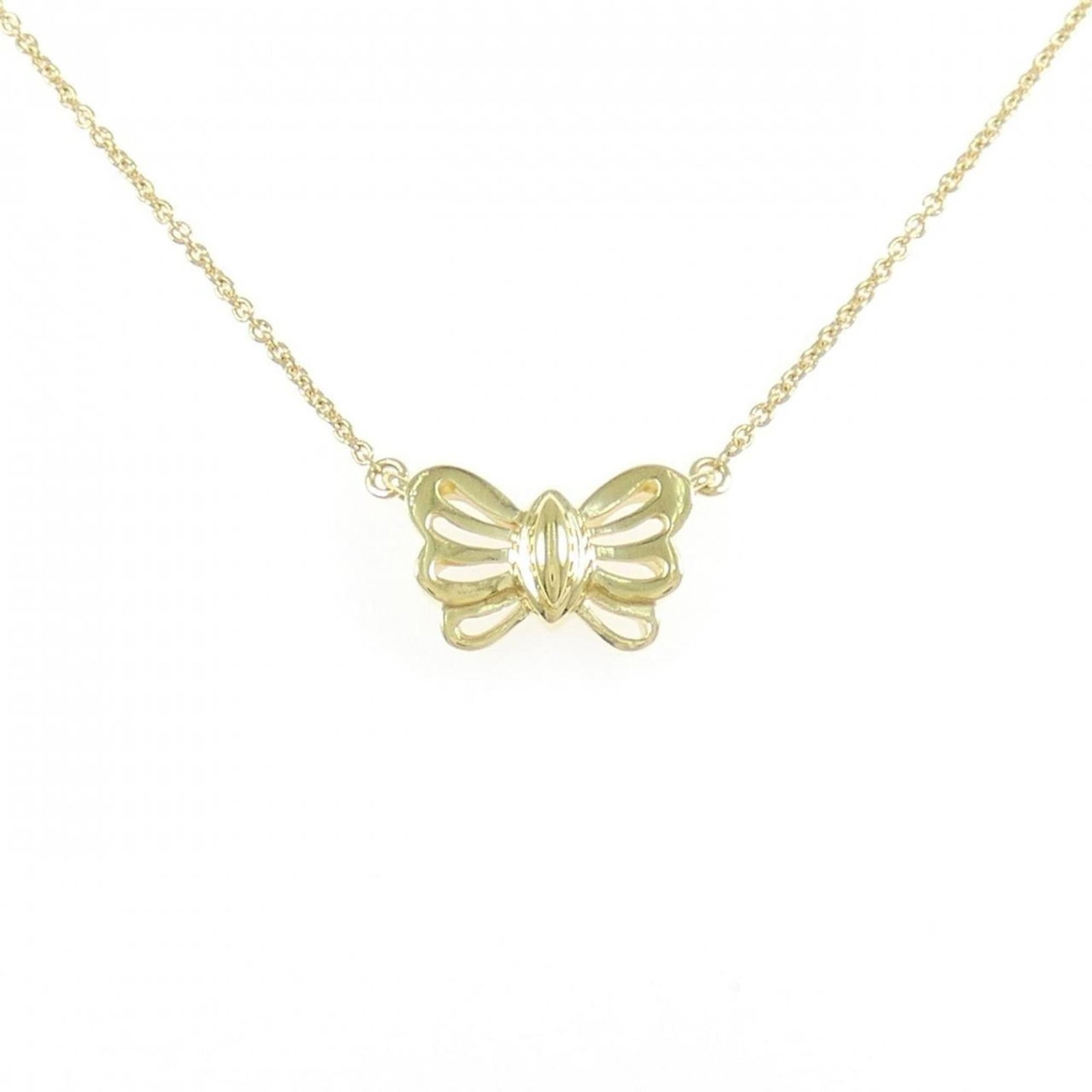 Tiffany 750Yg Necklace: Tiffany 750Yg Necklace Tiffany's iconic 750Yg necklace boasts a stunning yellow gold pendant, carefully crafted to add a touch of elegance to any outfit. With its 18K yellow gold material and sleek de