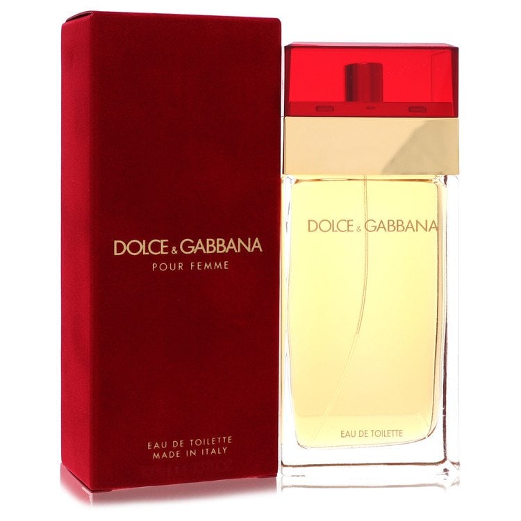 Dolce & Gabbana Perfume By Dolce & Gabbana Eau De Toilette Spray: Dolce & Gabbana Perfume By Dolce & Gabbana Eau De Toilette Spray Dolce & Gabbana's Eau De Toilette Spray is a sophisticated fragrance for women. With its distinctive scent, this 3.3 oz spray is a grea
