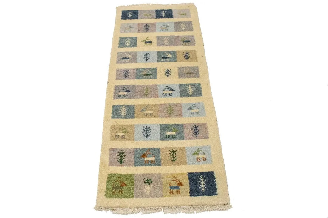 Indo Gabbeh Wool Rug - 3