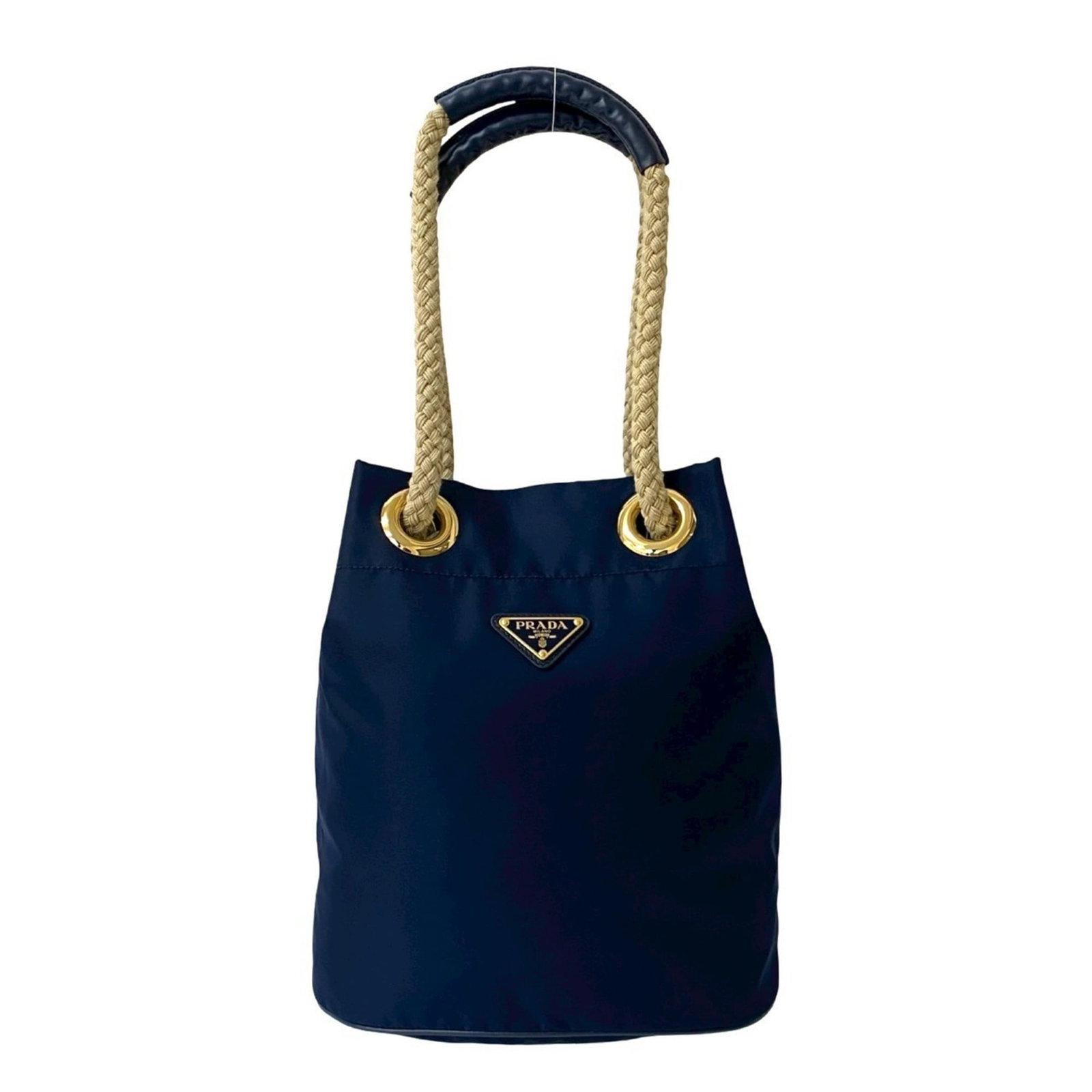 Prada Handbag Shoulder Bag Tote Bag Nylon Leather (1 of 10)