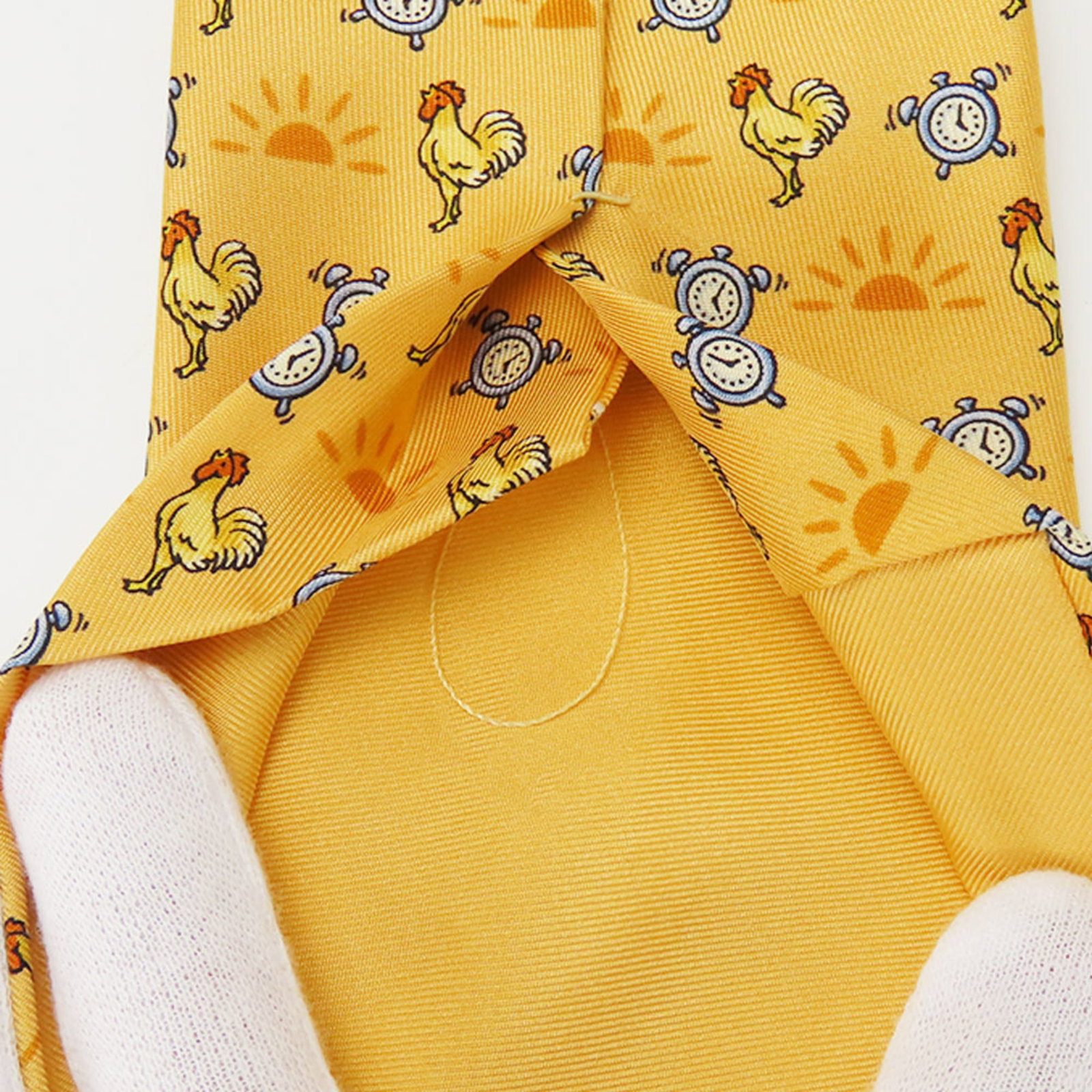 Hermes Cravat Silk - 5
