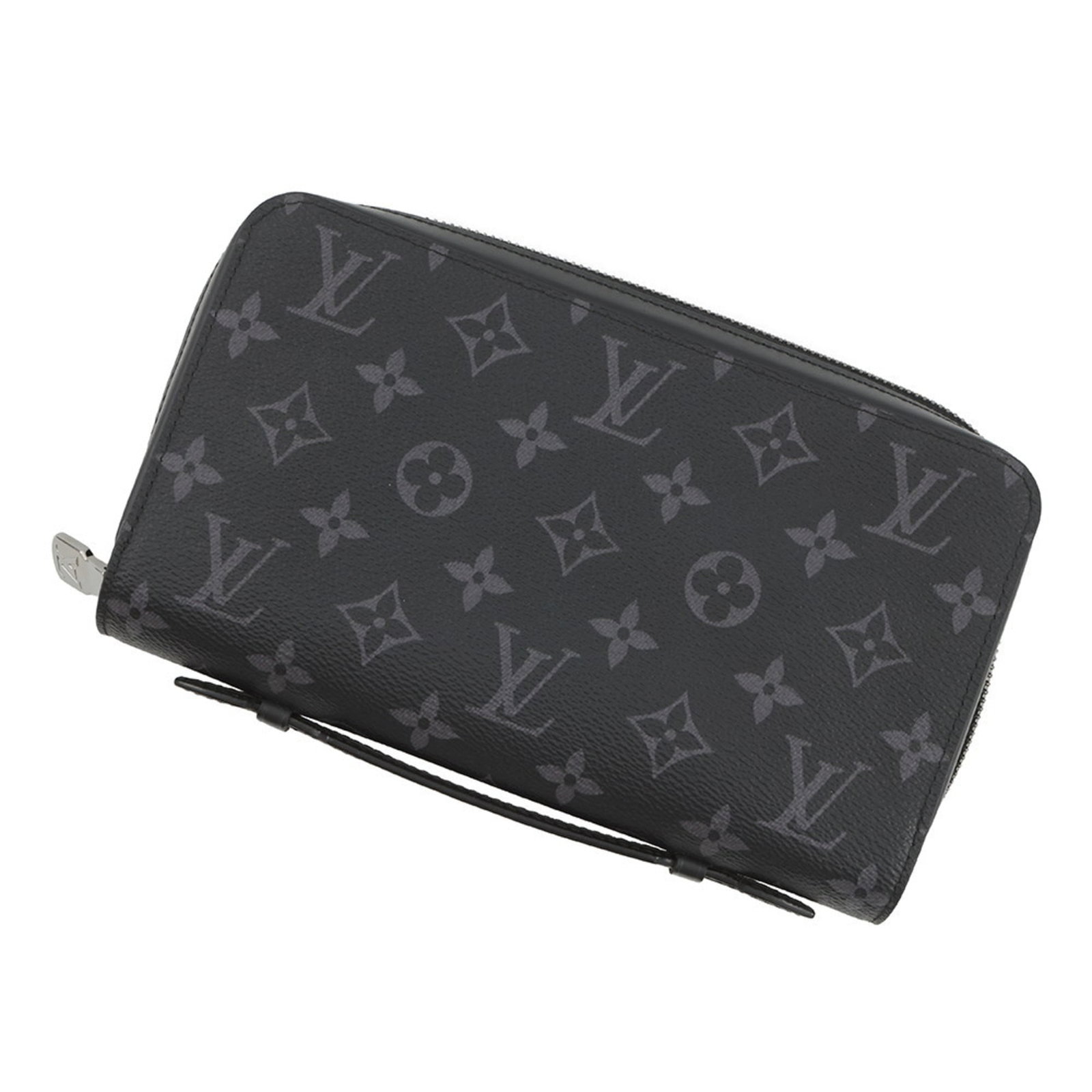 Louis Vuitton Long Wallet (Bi-Fold) Monogram Eclipse: Louis Vuitton Long Wallet (Bi-Fold) Monogram Eclipse Monogram Eclipse leather adds a touch of sophistication to this Louis Vuitton bi-fold wallet. With its classic design and durable construction, thi