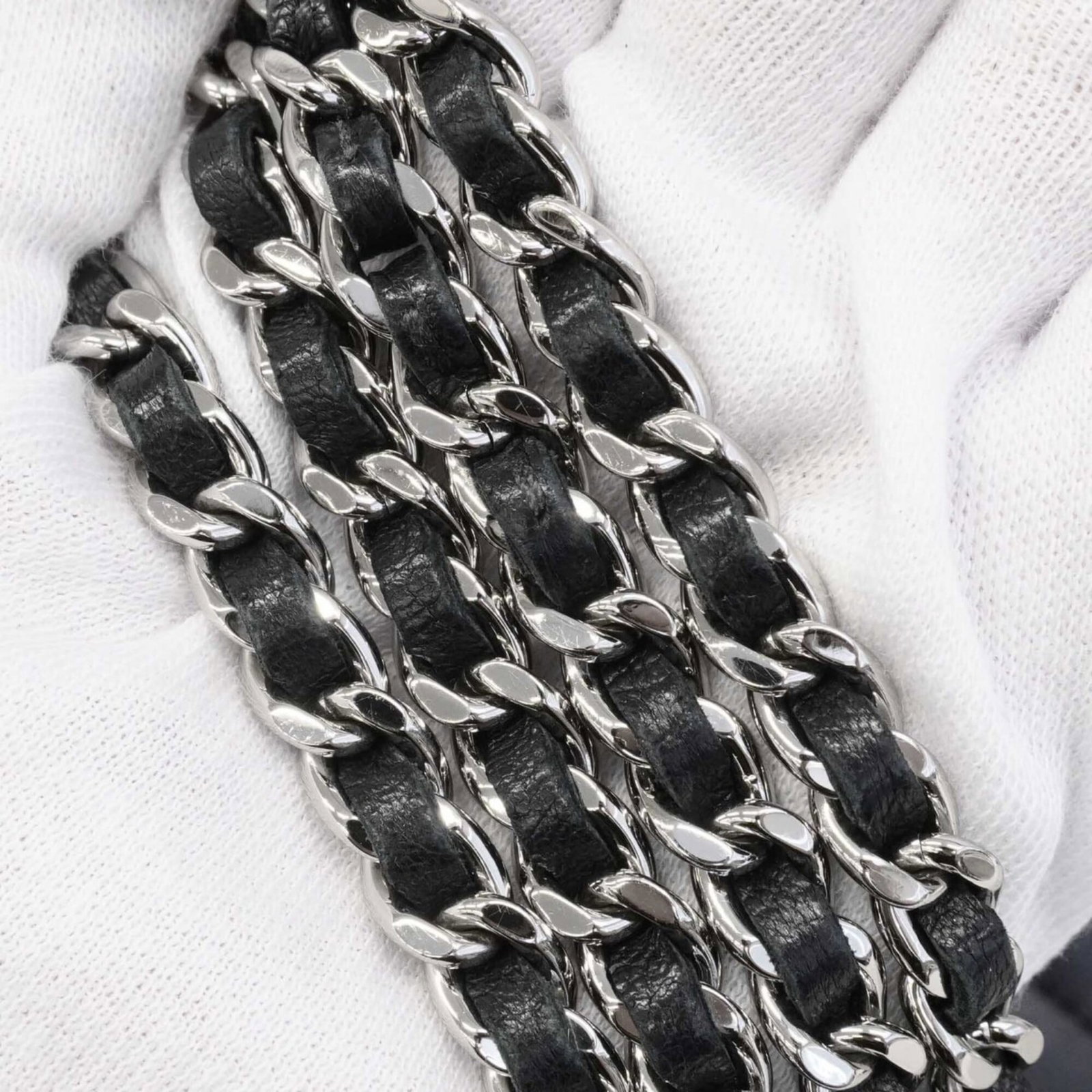 Chanel Chain/Shoulder Wallet Leather - 10