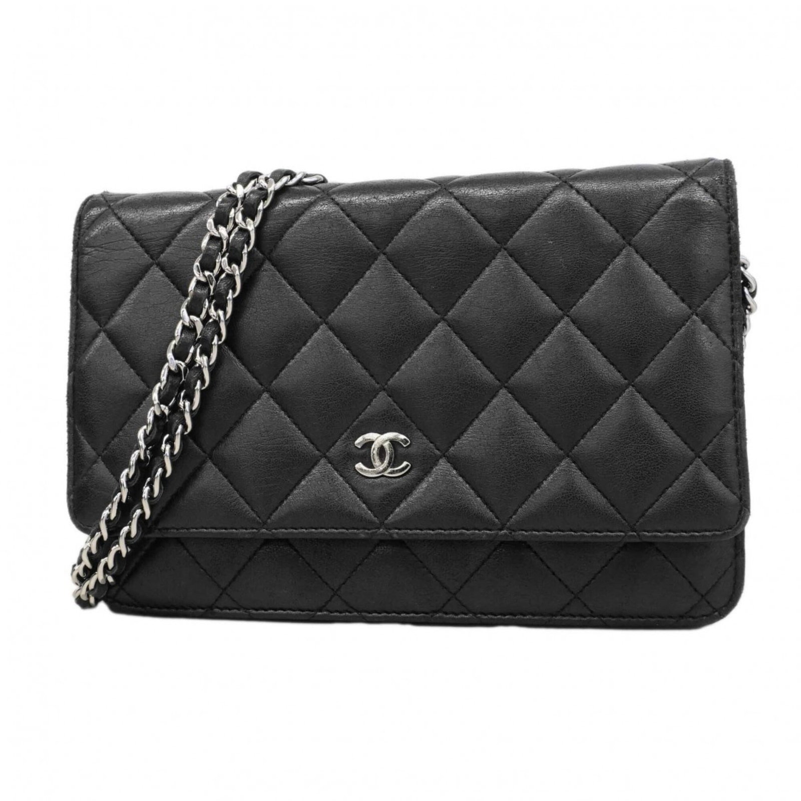 Chanel Chain/Shoulder Wallet Leather (1 of 13)
