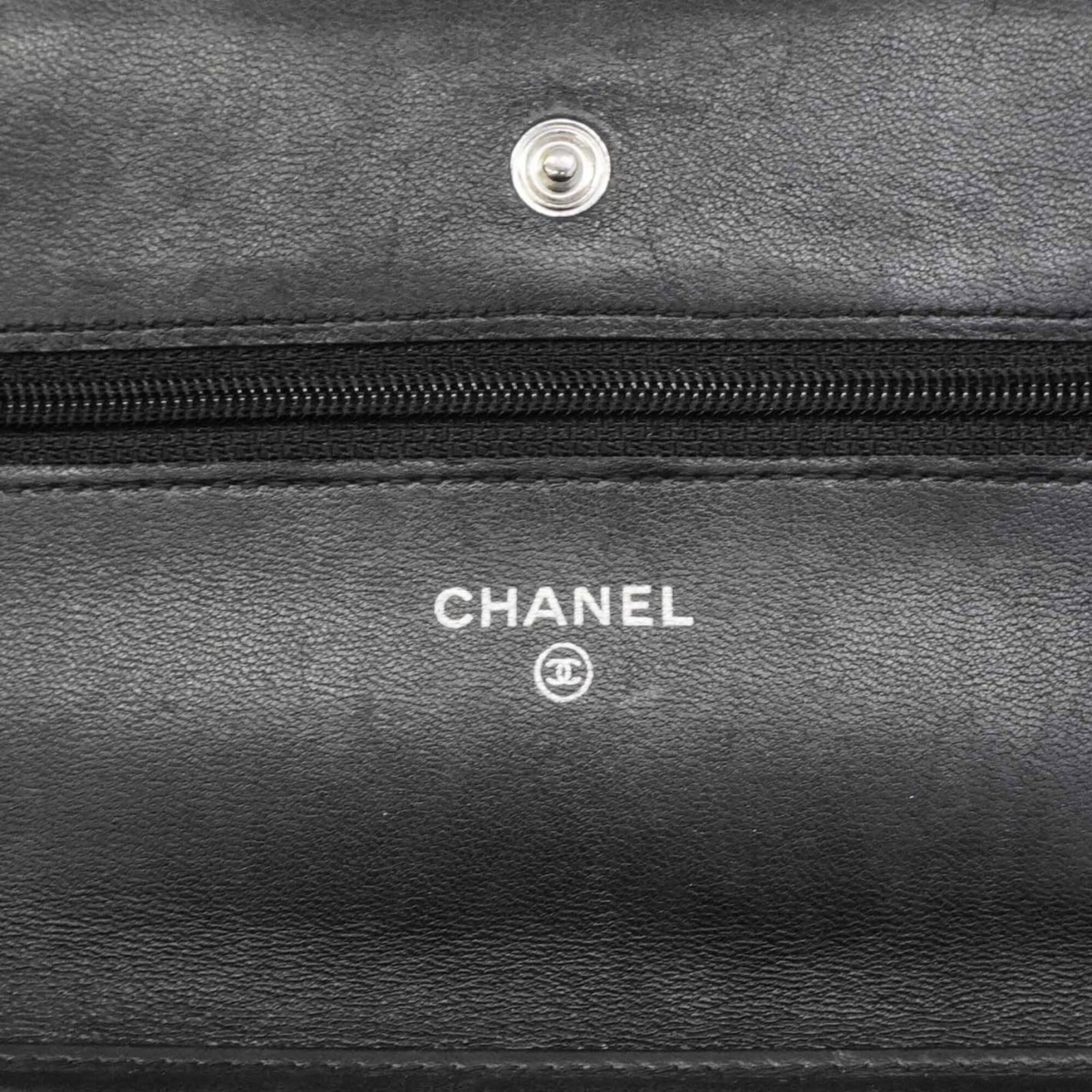 Chanel Chain/Shoulder Wallet Leather - 5