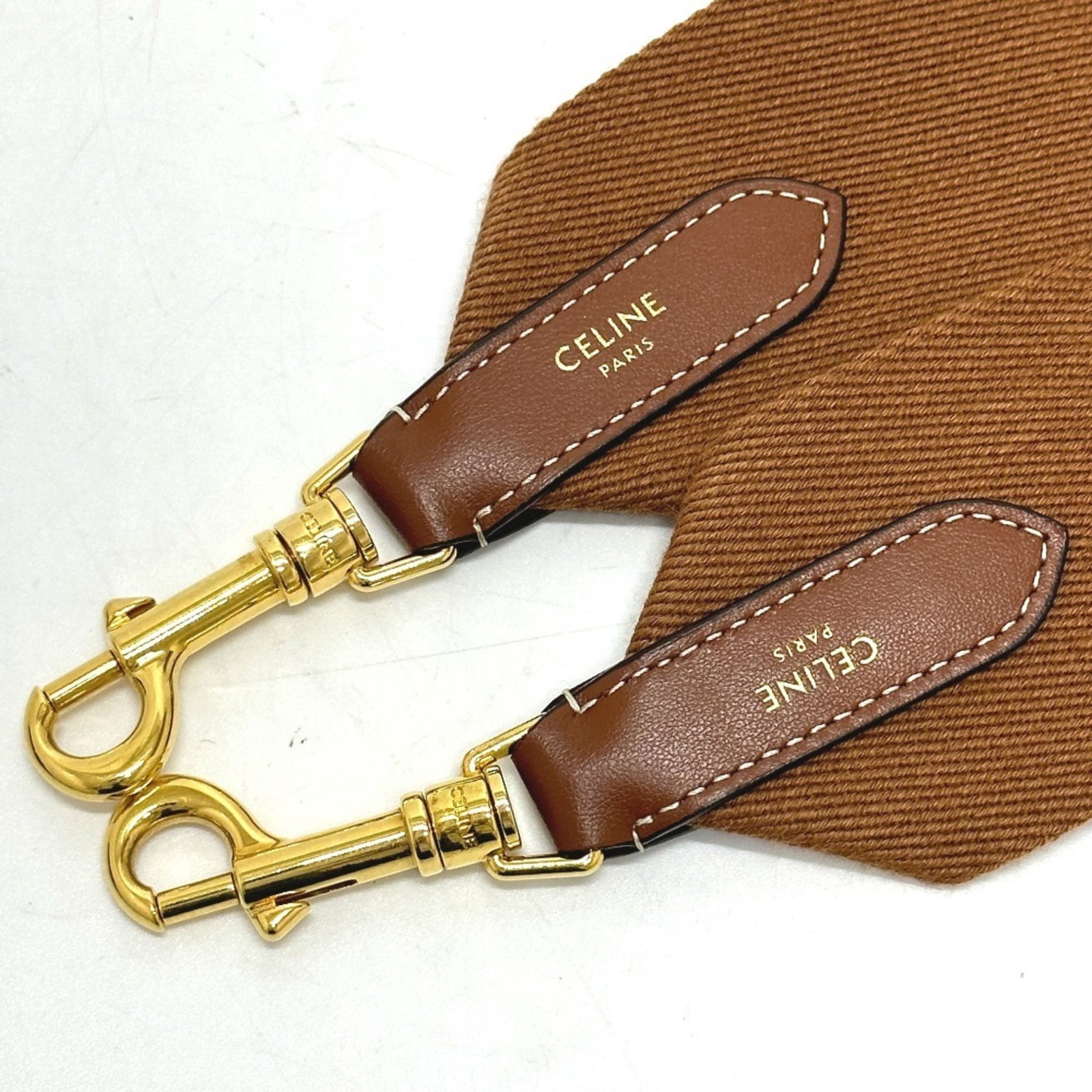 Celine Strap Canvas Leather - 3