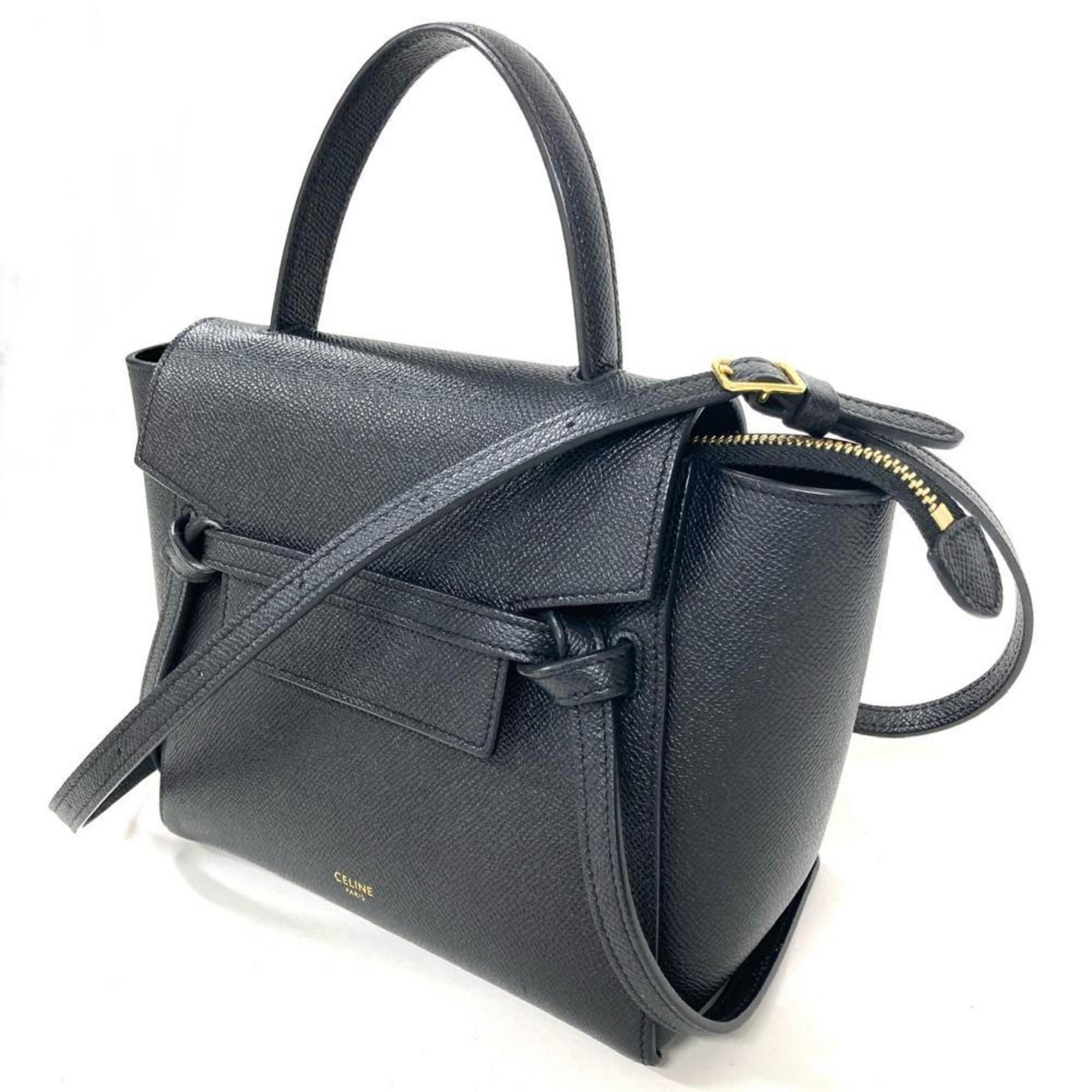 Celine Handbag Leather - 2
