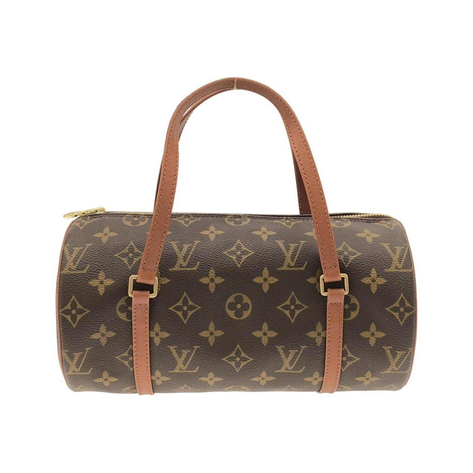Louis Vuitton Handbag Coated Canvas: Louis Vuitton Handbag Coated Canvas Used Louis Vuitton Handbag in Coated Canvas Material with Gold Hardware. This Marron-colored bag features a few traces of usage and some scratches/dirt, but