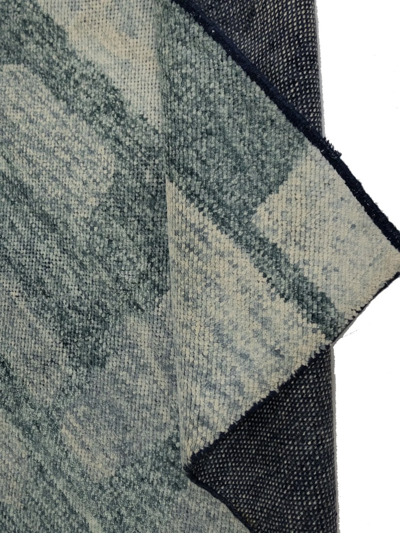 Hand knotted wool carpet - 12