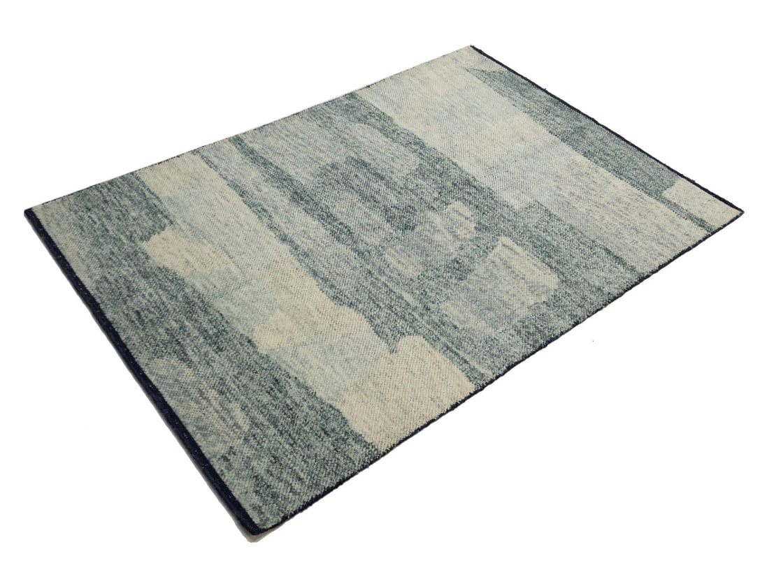 Hand knotted wool carpet - 4