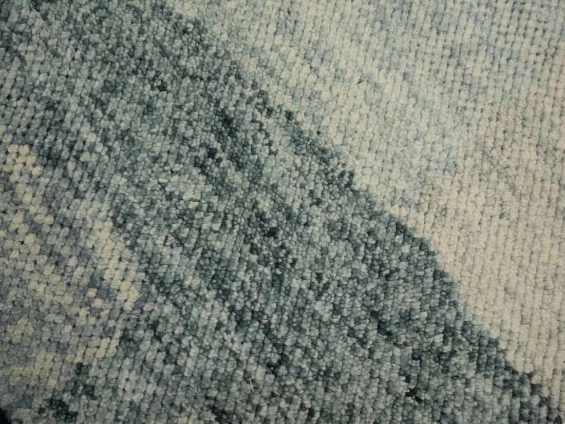 Hand knotted wool carpet - 6