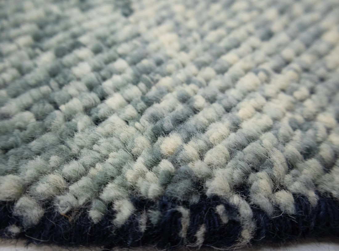 Hand knotted wool carpet - 9