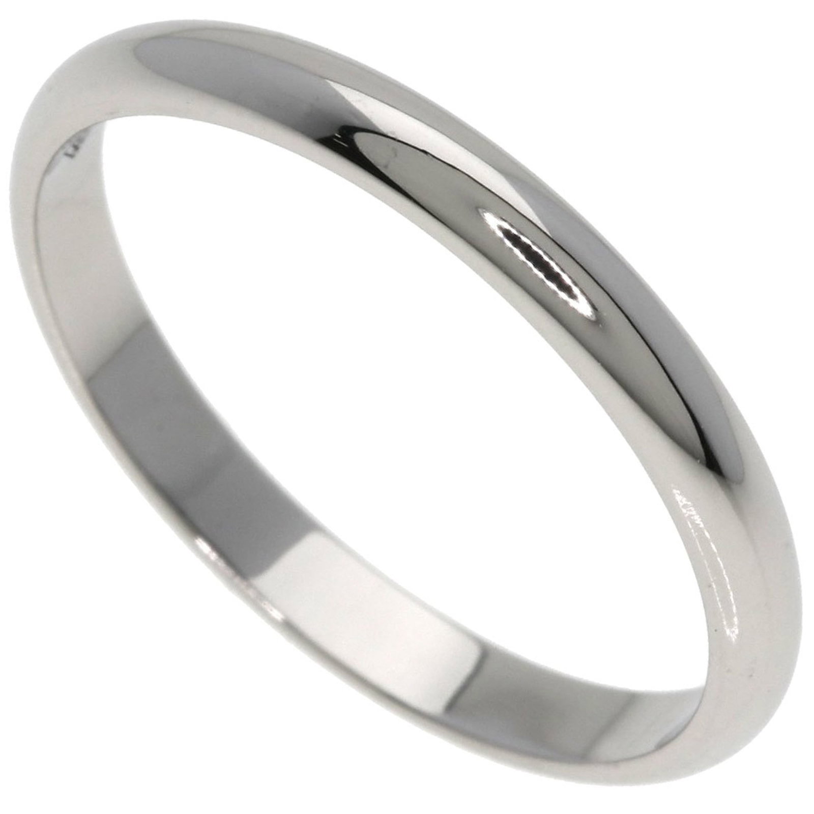 Cartier Wedding Ring #56 Platinum Pt950 Women'S Cartier (1 of 8)