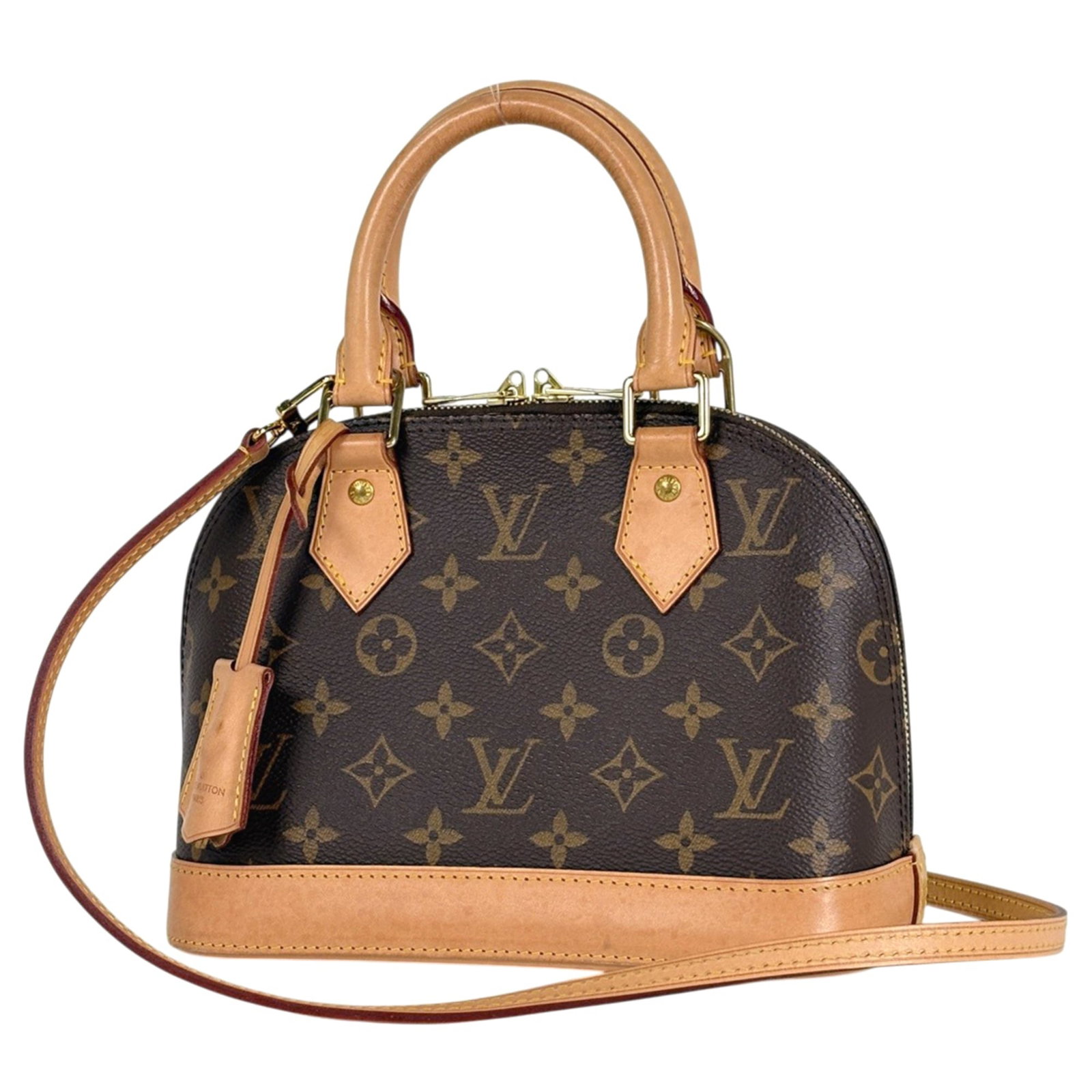 Louis Vuitton Handbag Shoulder Bag Monogram: Louis Vuitton Handbag Shoulder Bag Monogram This Louis Vuitton Handbag Shoulder Bag Monogram features a timeless design with the iconic monogram pattern in rich brown. Measuring 17cm x 23cm x 11.5cm, 