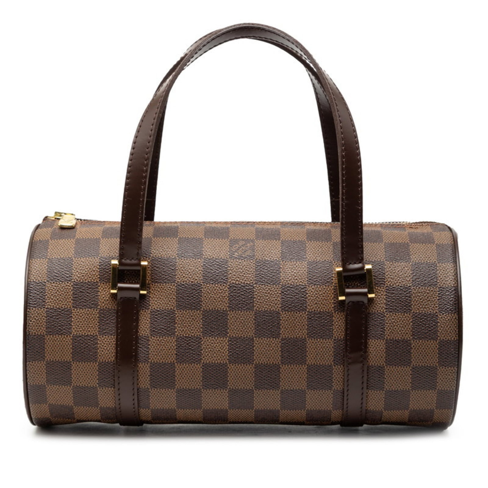 Louis Vuitton Shoulder Bag Damier Canvas: Louis Vuitton Shoulder Bag Damier Canvas Brown Damier Canvas Louis Vuitton Shoulder Bag with Ebene accents. This pre-owned shoulder bag features the iconic Damier canvas pattern and measures 13.5cm x