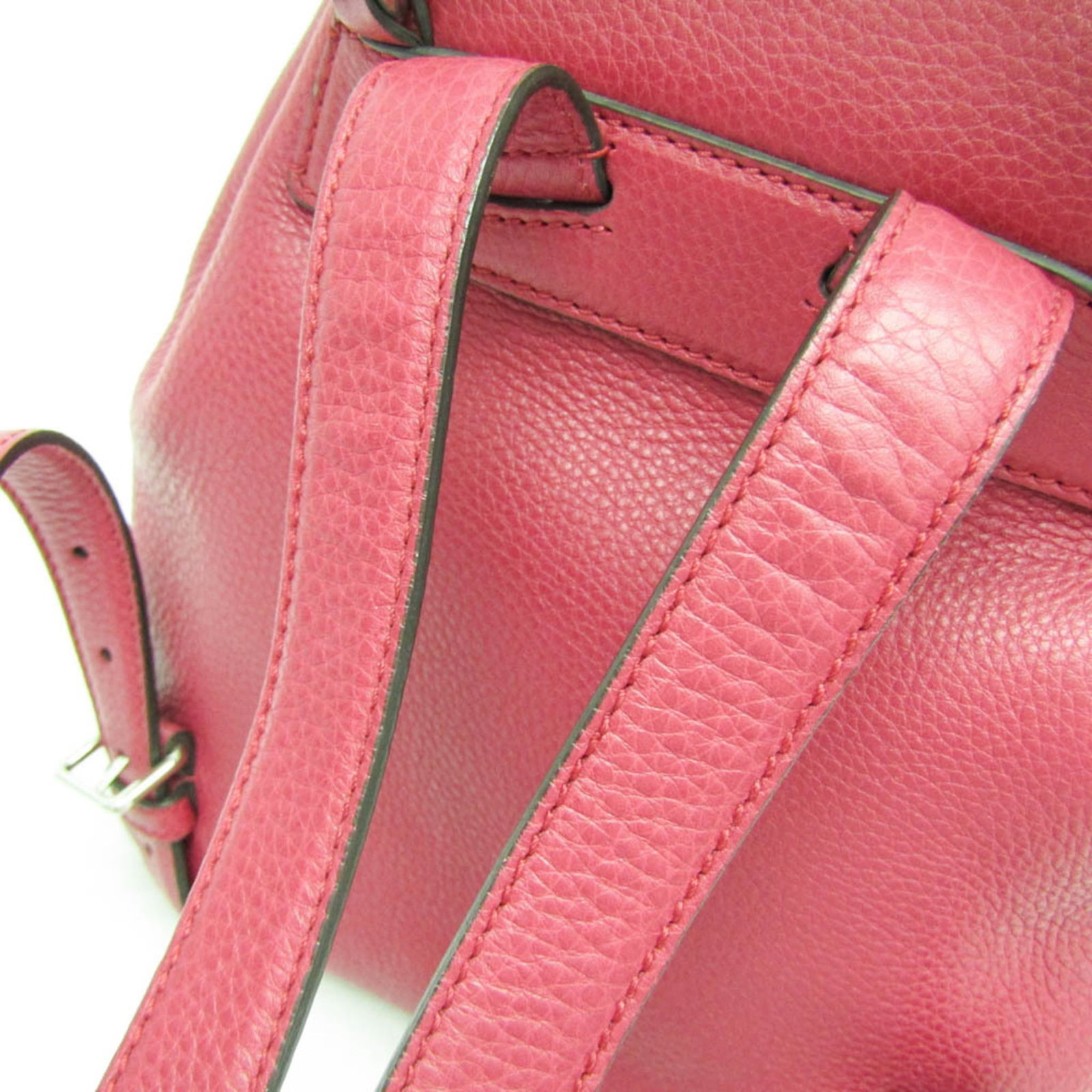 Gucci Backpack Leather Bamboo - 11
