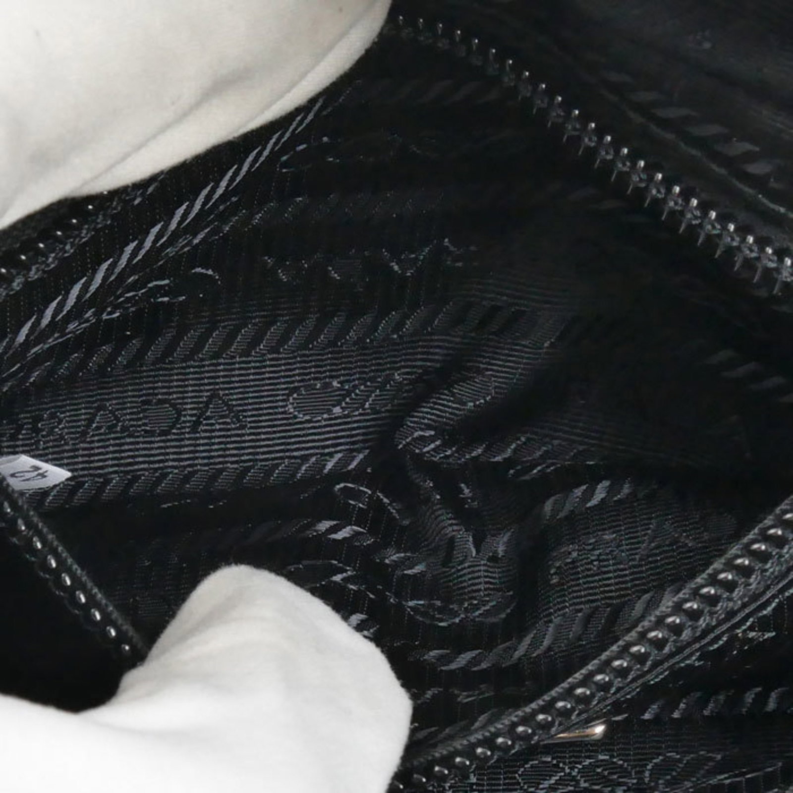 Prada Pouch Leather Nylon - 5