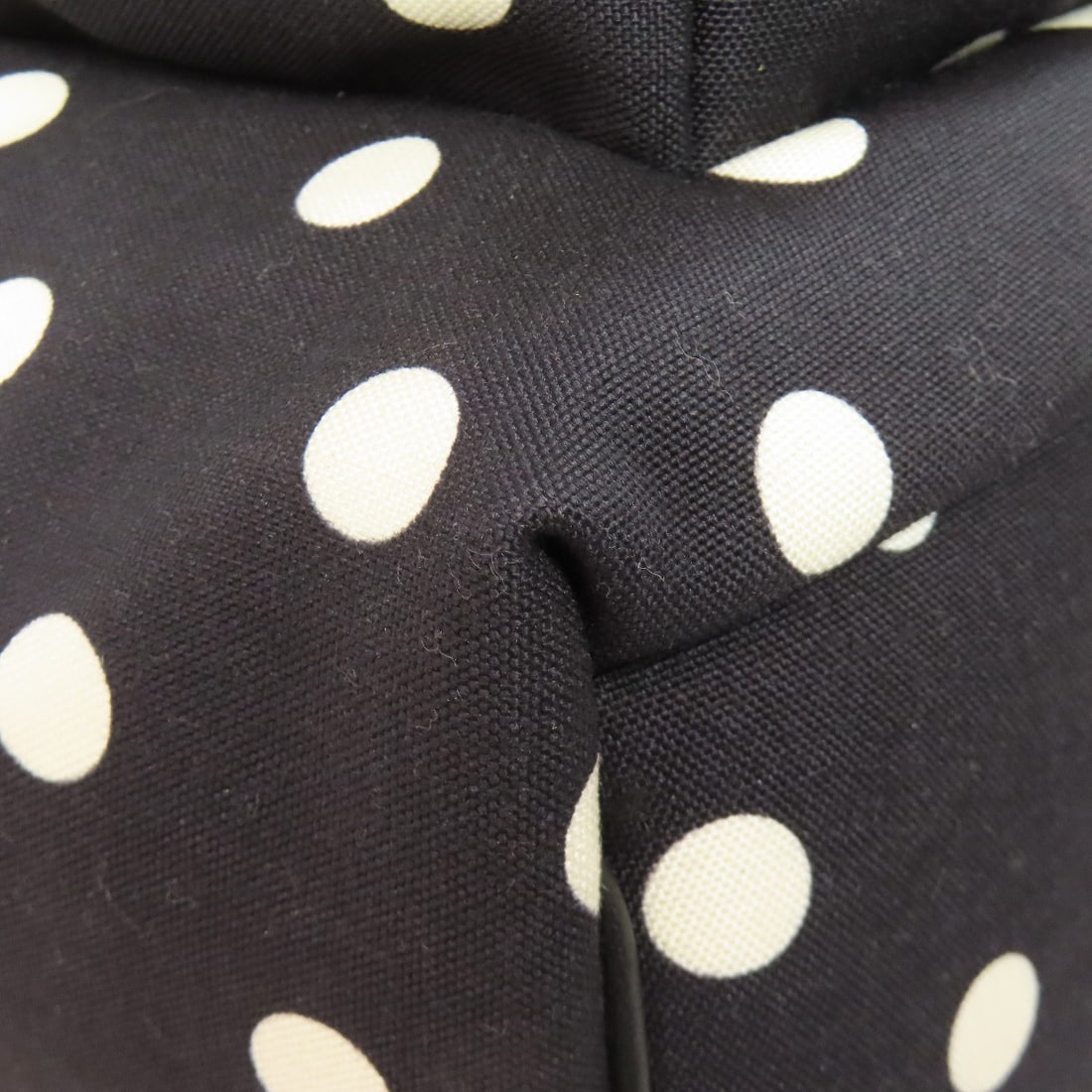 Backpack Saint Laurent Daypack Canvas Pattern Dot - 19