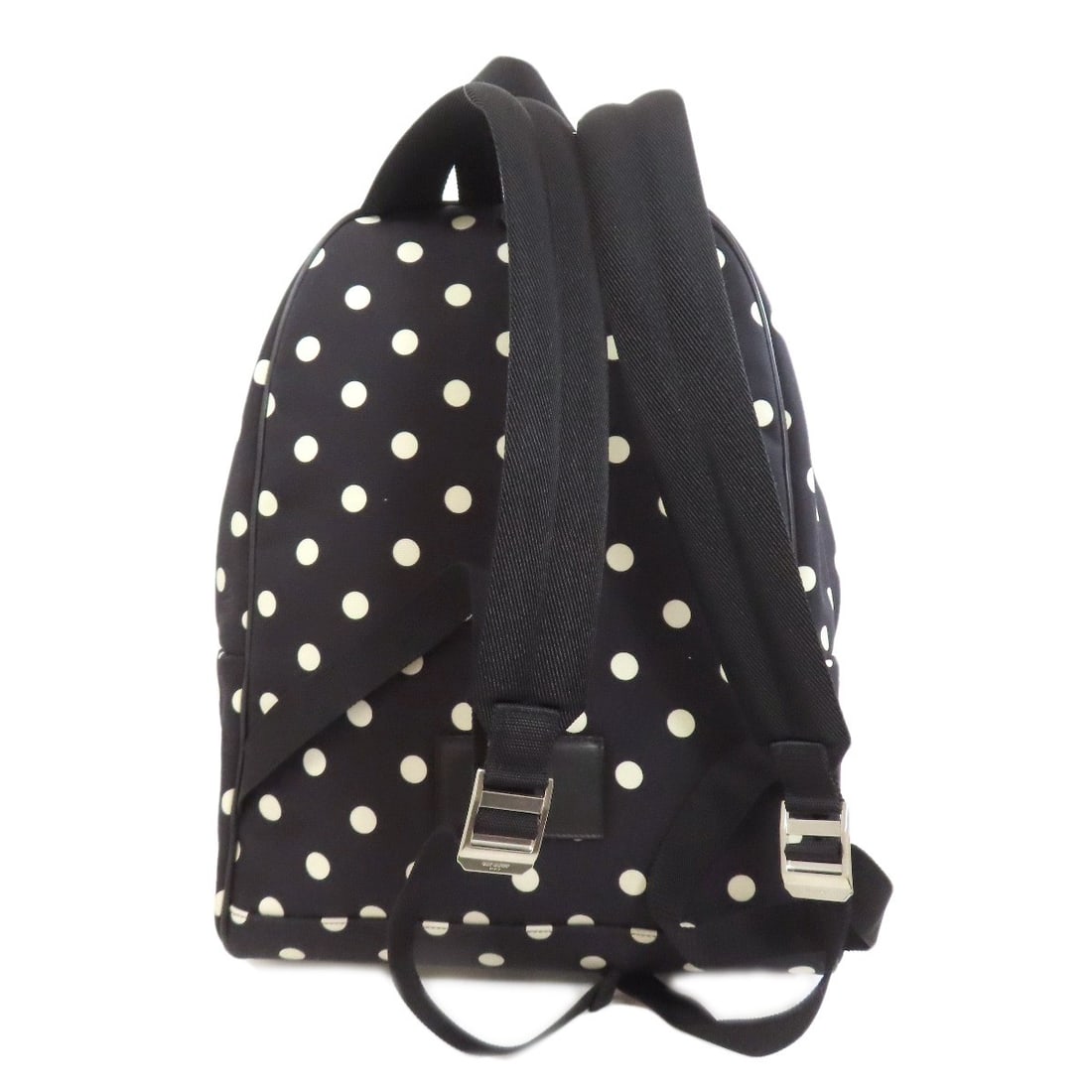 Backpack Saint Laurent Daypack Canvas Pattern Dot - 2