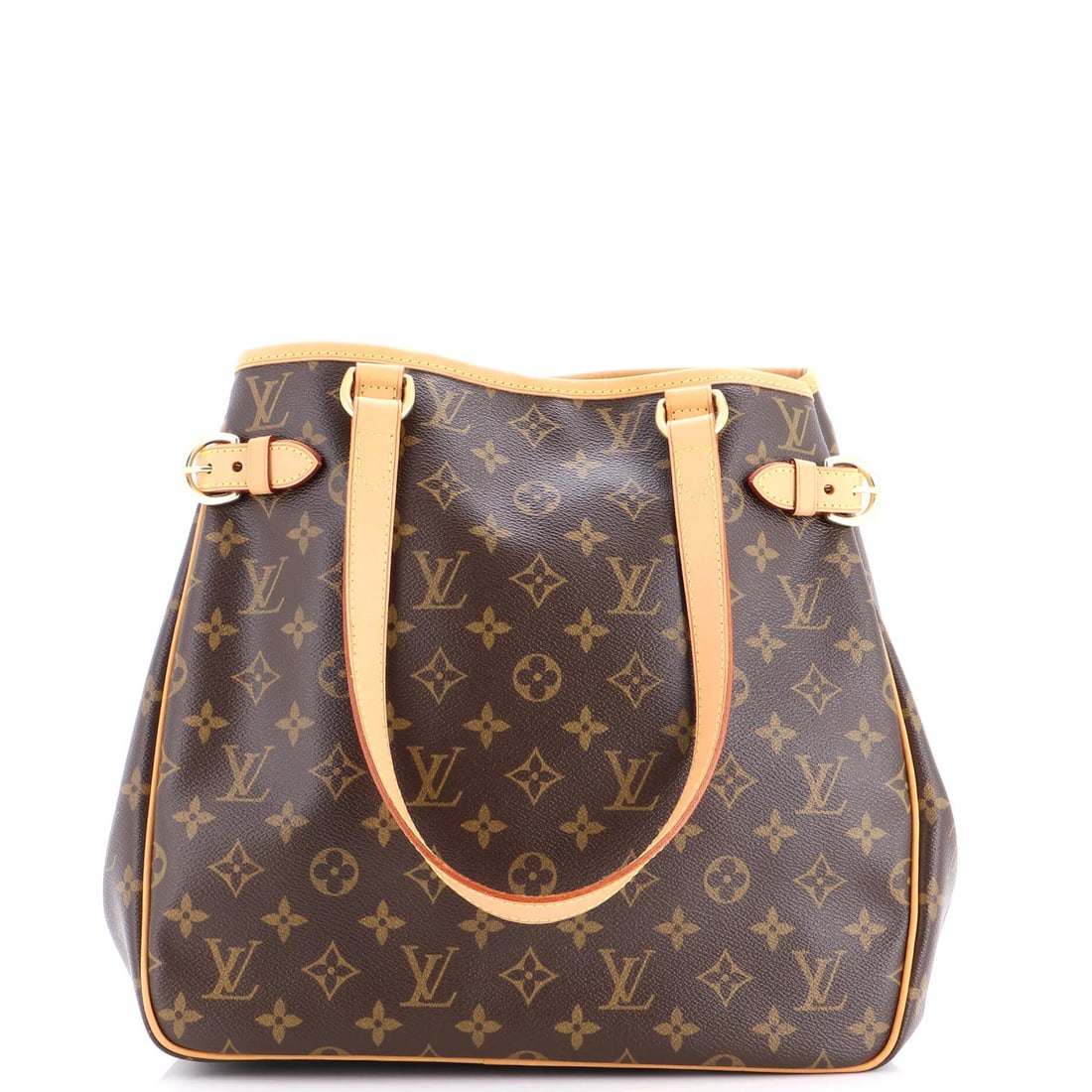 Canvas handbag monogram vertical Louis Vuitton Batignolles: Canvas handbag monogram vertical Louis Vuitton Batignolles Canvas handbag monogram vertical Louis Vuitton Batignolles offers a classic, structured design. With its brown exterior and gold hardware, th