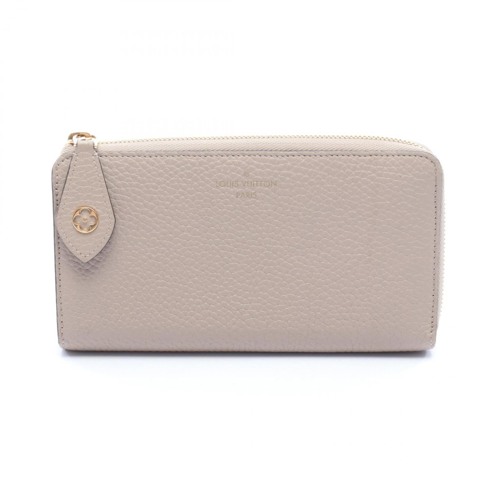 Louis Vuitton Long Wallet (Bi-Fold) Leather: Louis Vuitton Long Wallet (Bi-Fold) Leather The Louis Vuitton Long Wallet (Bi-Fold) Leather features classic design with a durable Taurillon leather construction. Available in beige, this bi-fold