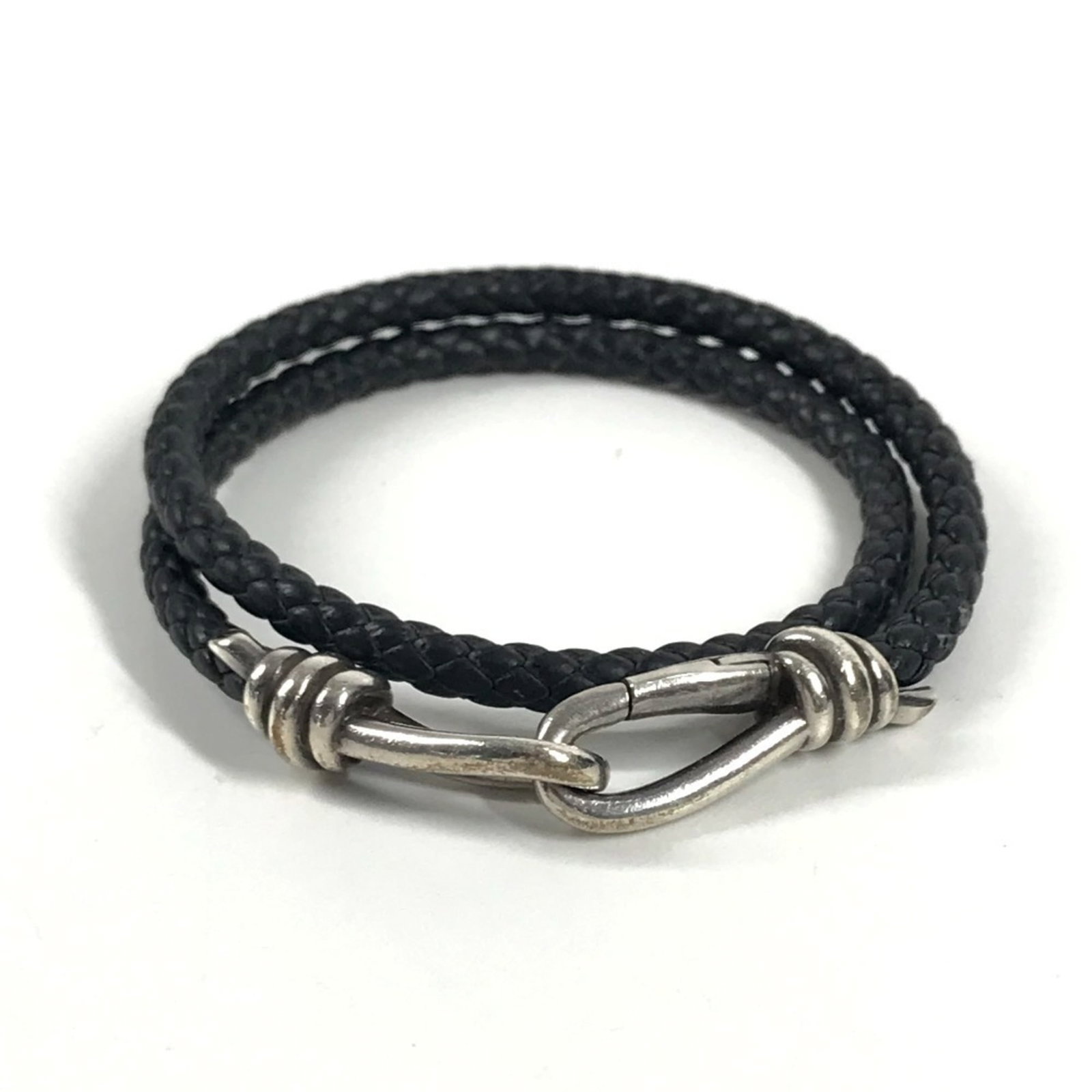 Tiffany Charm Bracelet Leather Silver 925 (1 of 11)