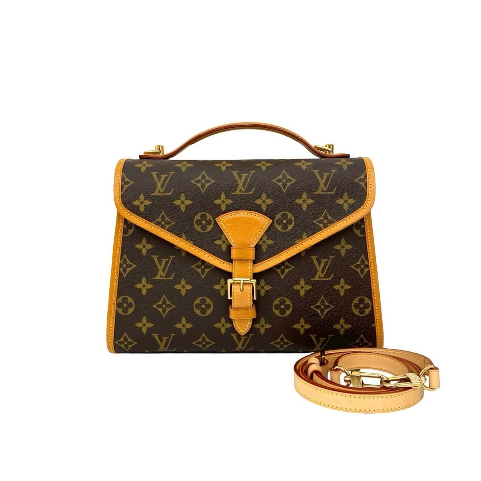 Louis Vuitton Handbag Shoulder Bag Leather Pvc: Louis Vuitton Handbag Shoulder Bag Leather Pvc This Louis Vuitton handbag shoulder bag features high-quality leather and Pvc materials, showcasing a classic brown color. With its distinctive design
