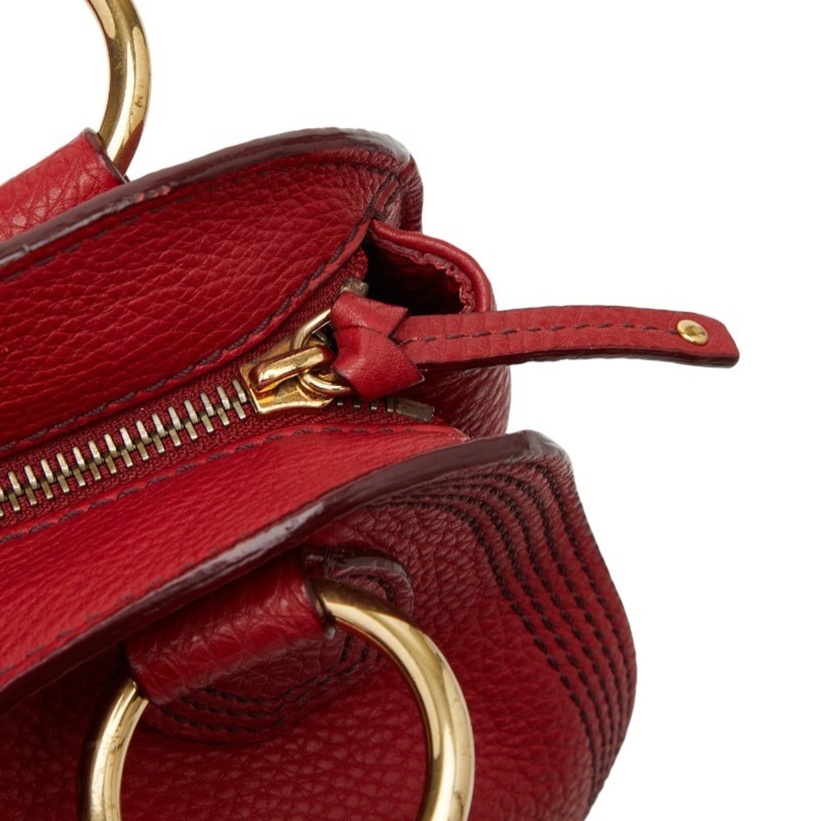 Celine Shoulder Bag Leather - 12