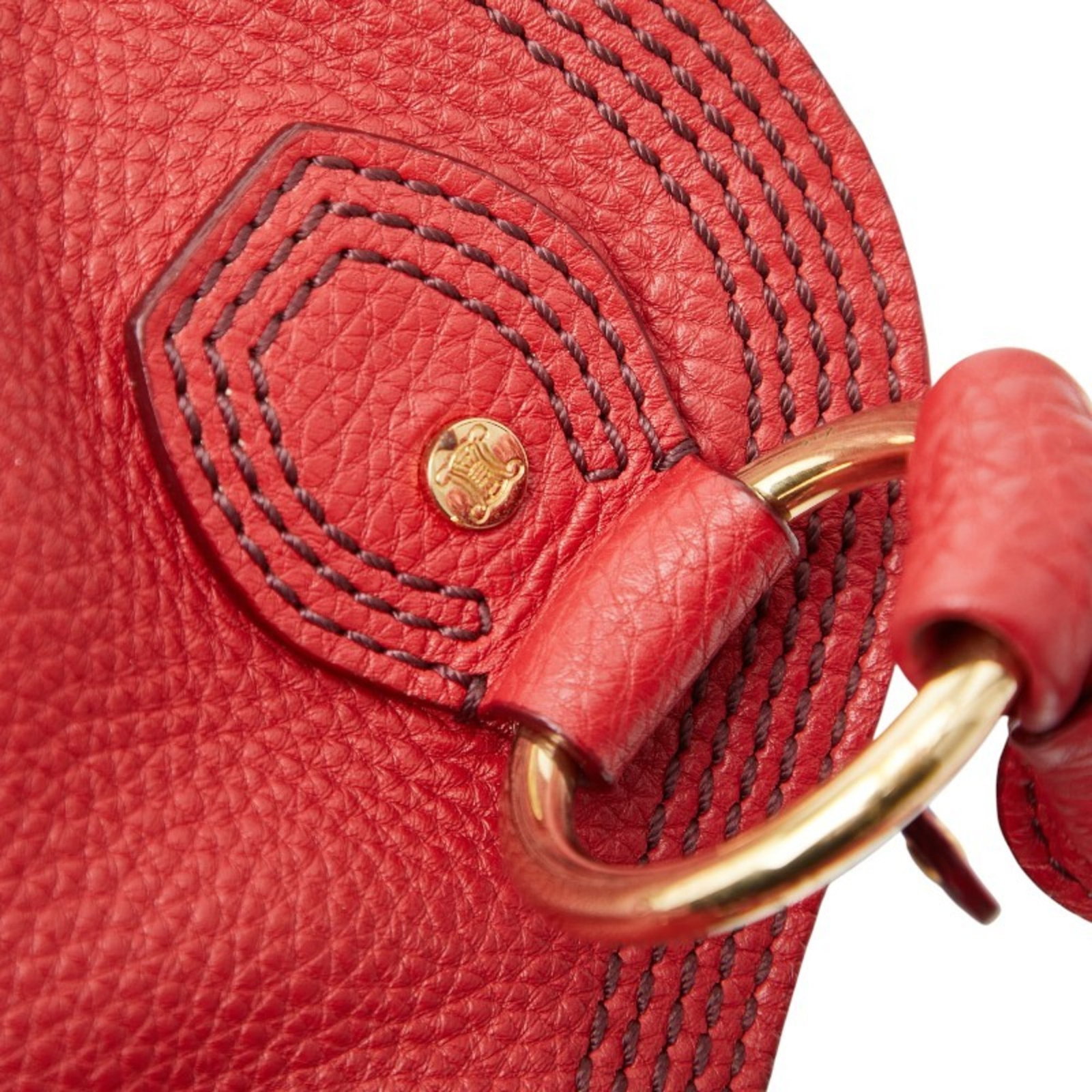 Celine Shoulder Bag Leather - 8