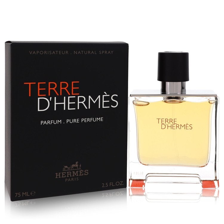 Terre D'hermes Cologne By Hermes Pure Pefume Spray: Terre D'hermes Cologne By Hermes Pure Pefume Spray Terre d'Hermes Cologne By Hermes Pure Pefume Spray is a 2.5 oz pure perfume spray made from 400 grams of fragrance. This cologne for men is a notable