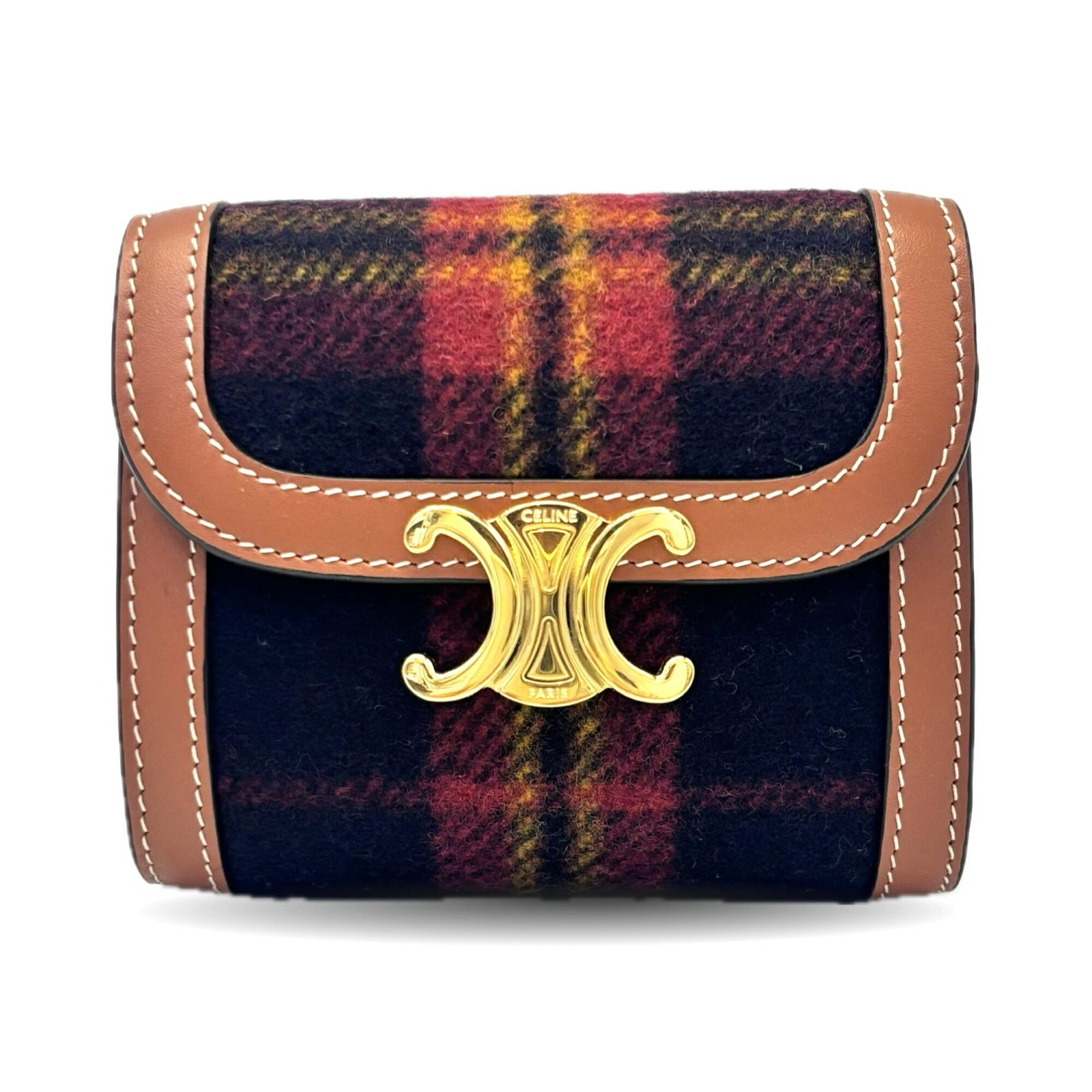 Celine Wallet (Bi-Fold) Fabric Leather (1 of 5)