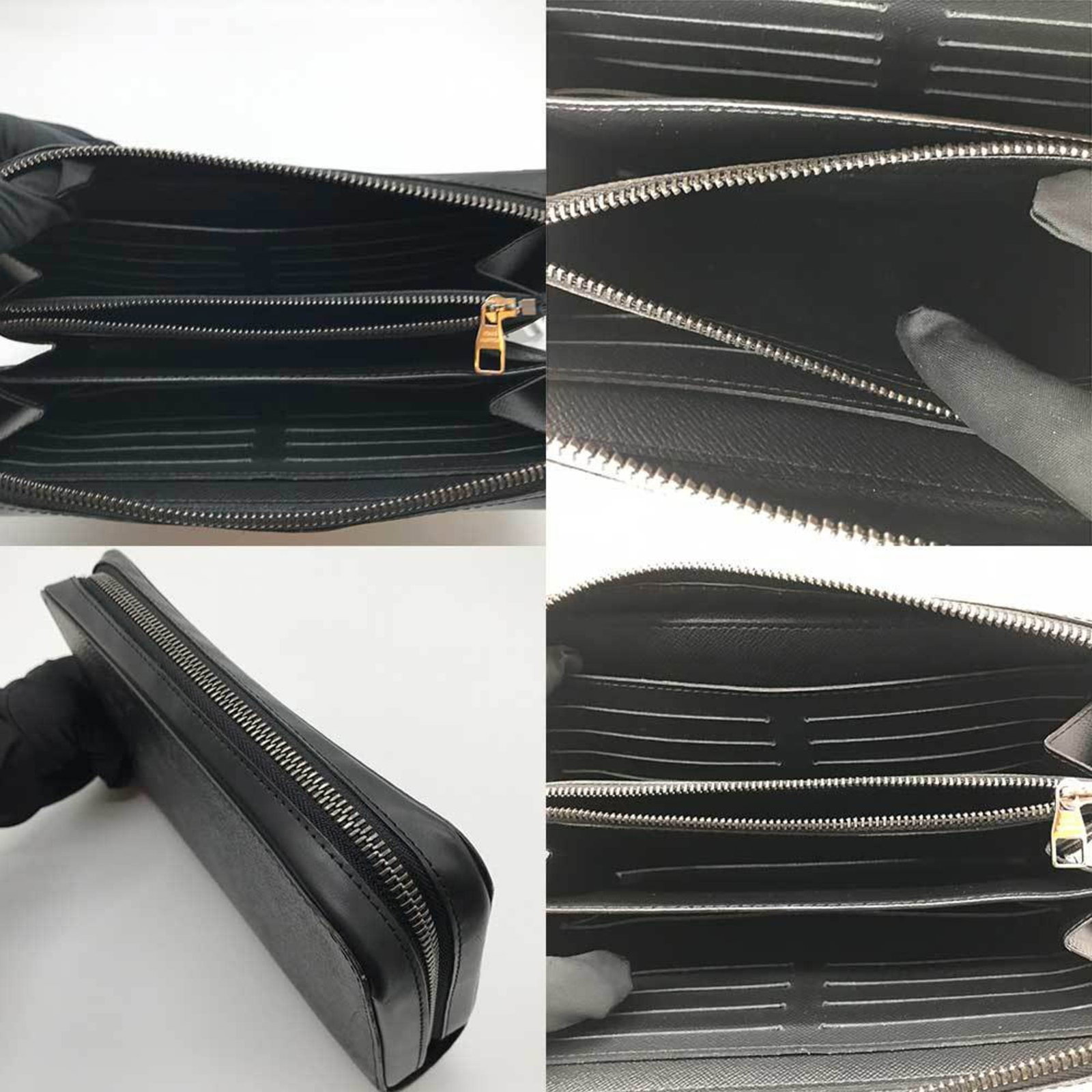 Louis Vuitton Long Wallet (Bi-Fold) Monogram Eclipse - 4