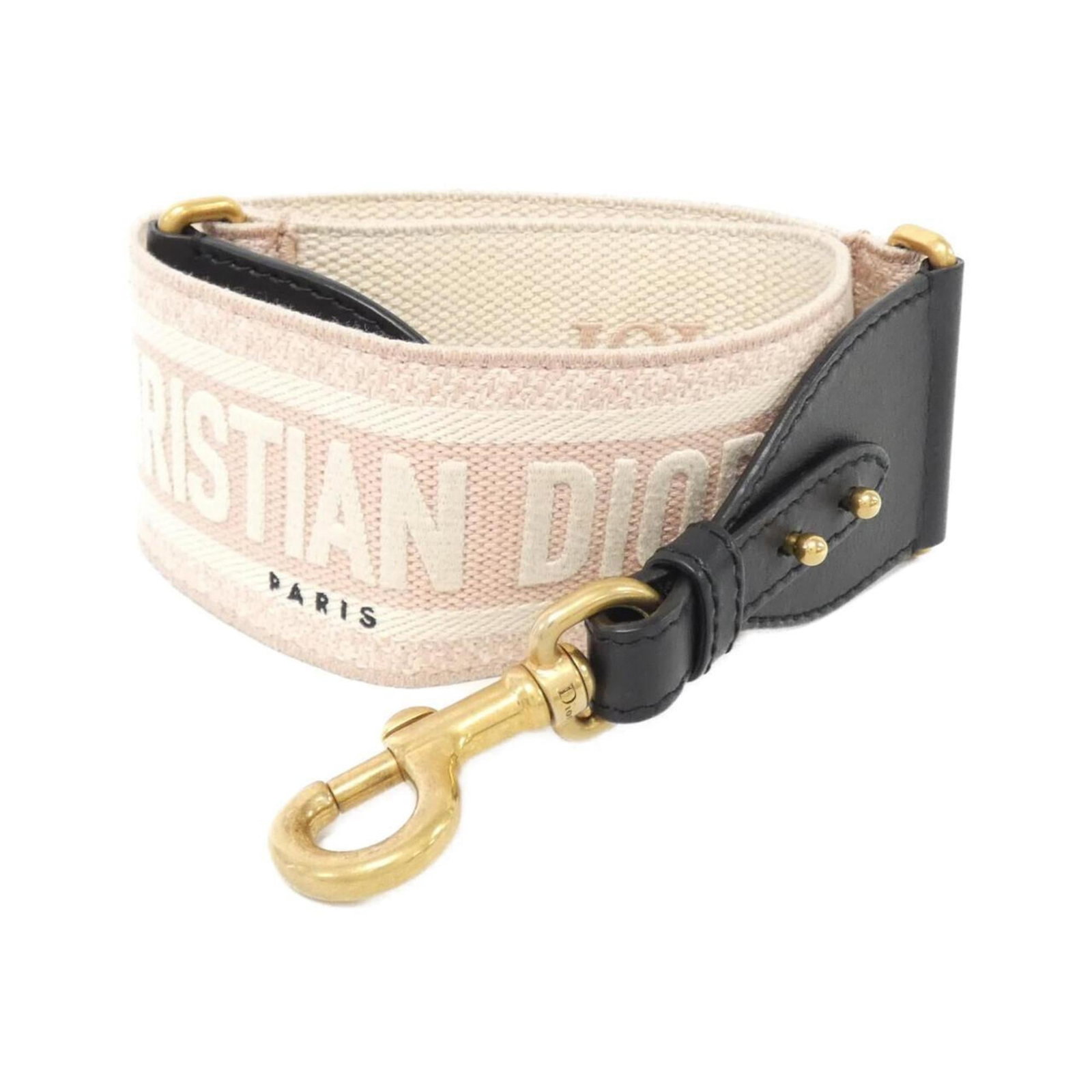 Christian Dior Strap Canvas: Christian Dior Strap Canvas Strap Canvas from Christian Dior features a pink canvas design. The item measures 95cm x 6.5cm and has some scratches and dirt, with overall good condition despite being us